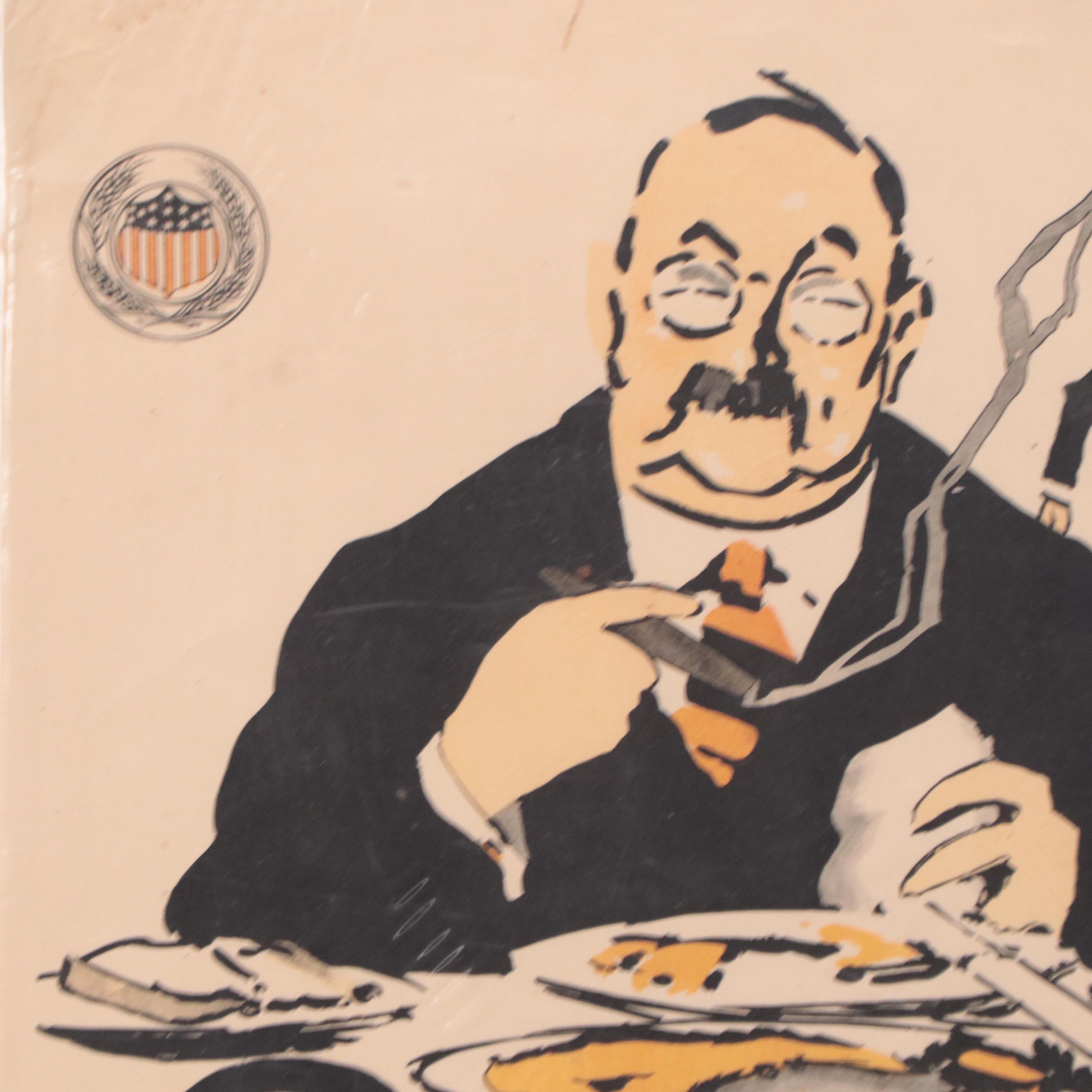 United States Food Administration Promotional WWI Poster, 1917