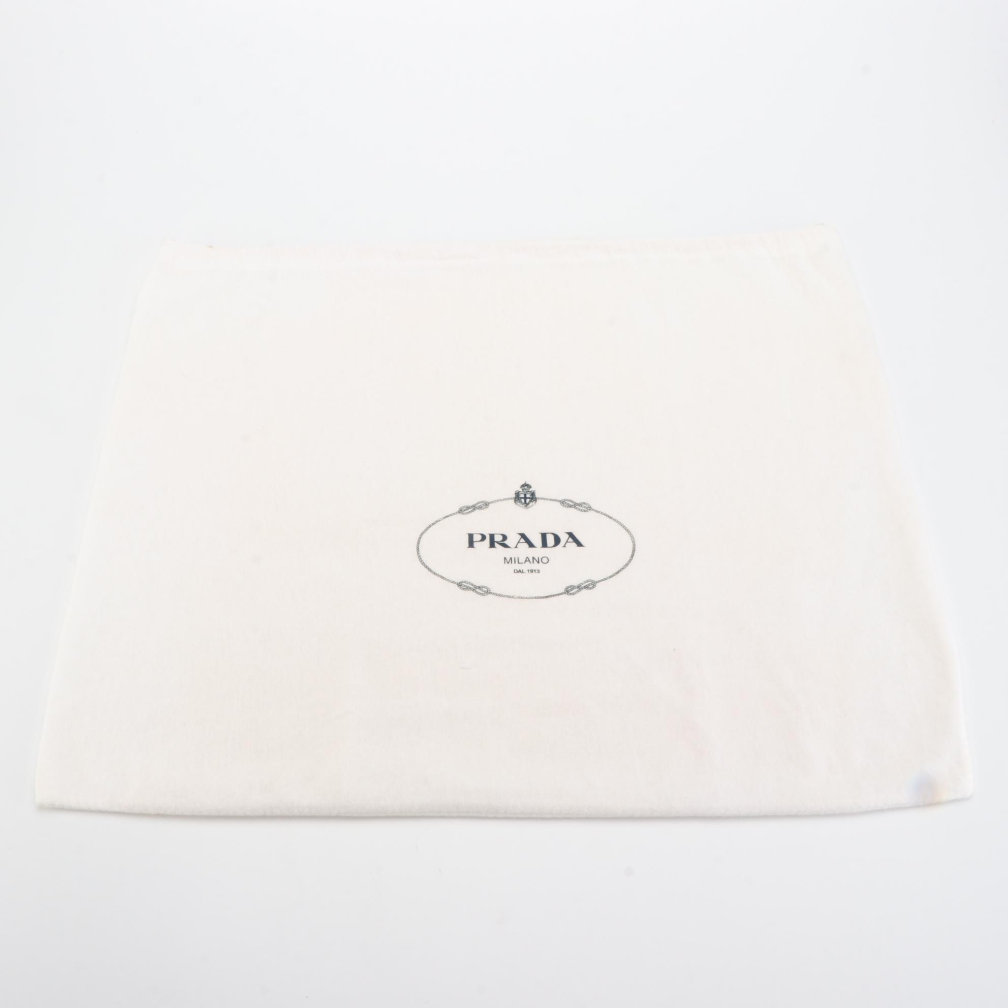 Prada Tall Zip Tote in Bordeaux Saffiano Leather and Nylon Gabardine w/Strap