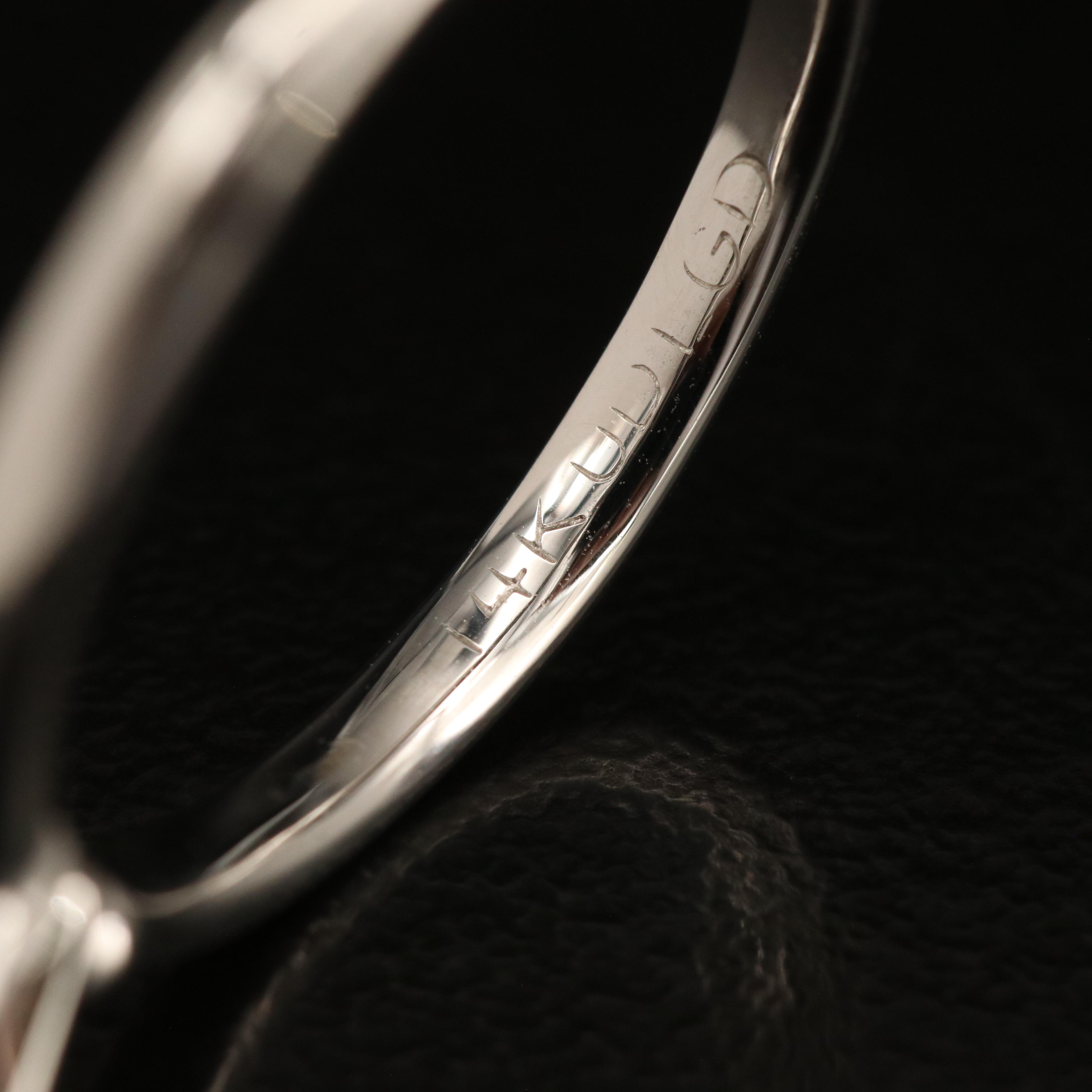 14K 0.66 CT Lab Grown Diamond Solitaire Ring