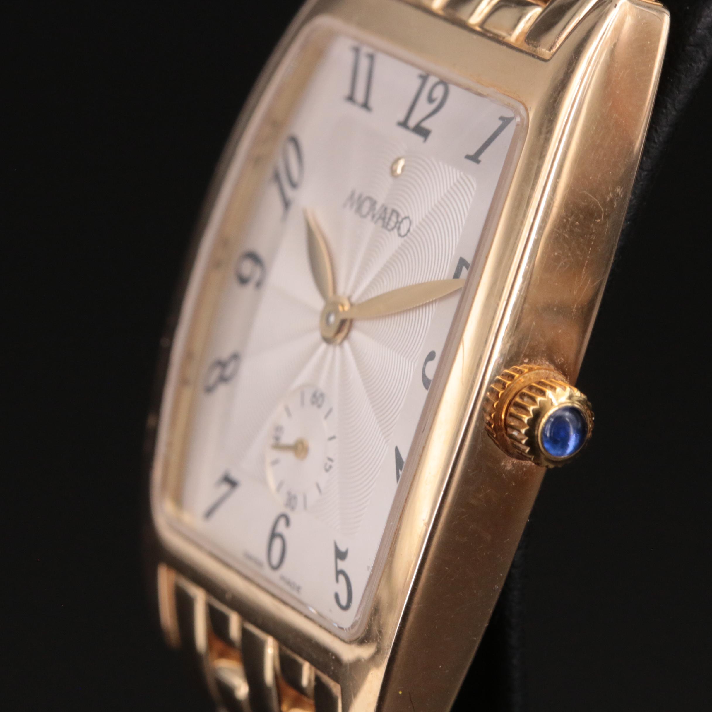14K Movado Classic Quartz Watch