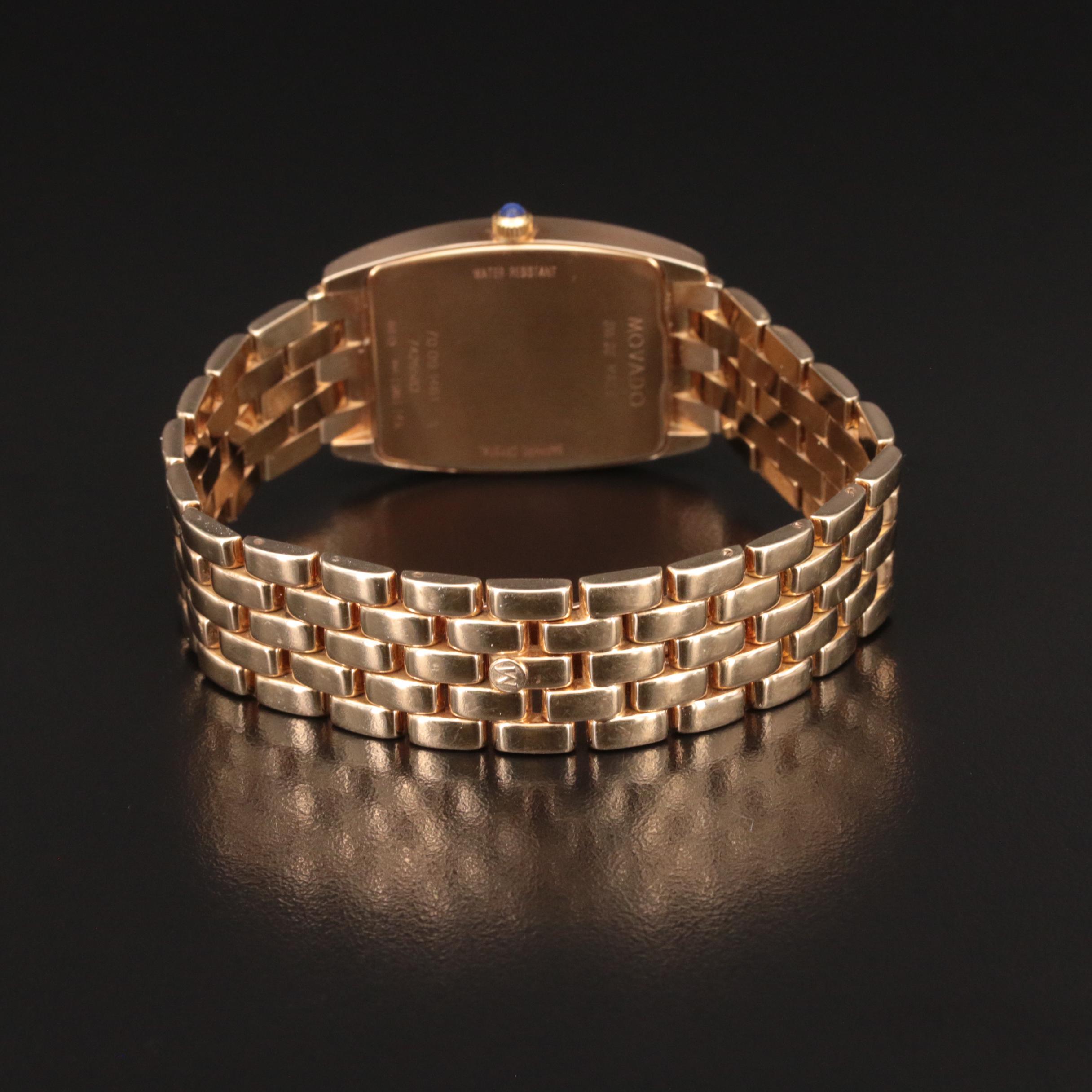 14K Movado Classic Quartz Watch