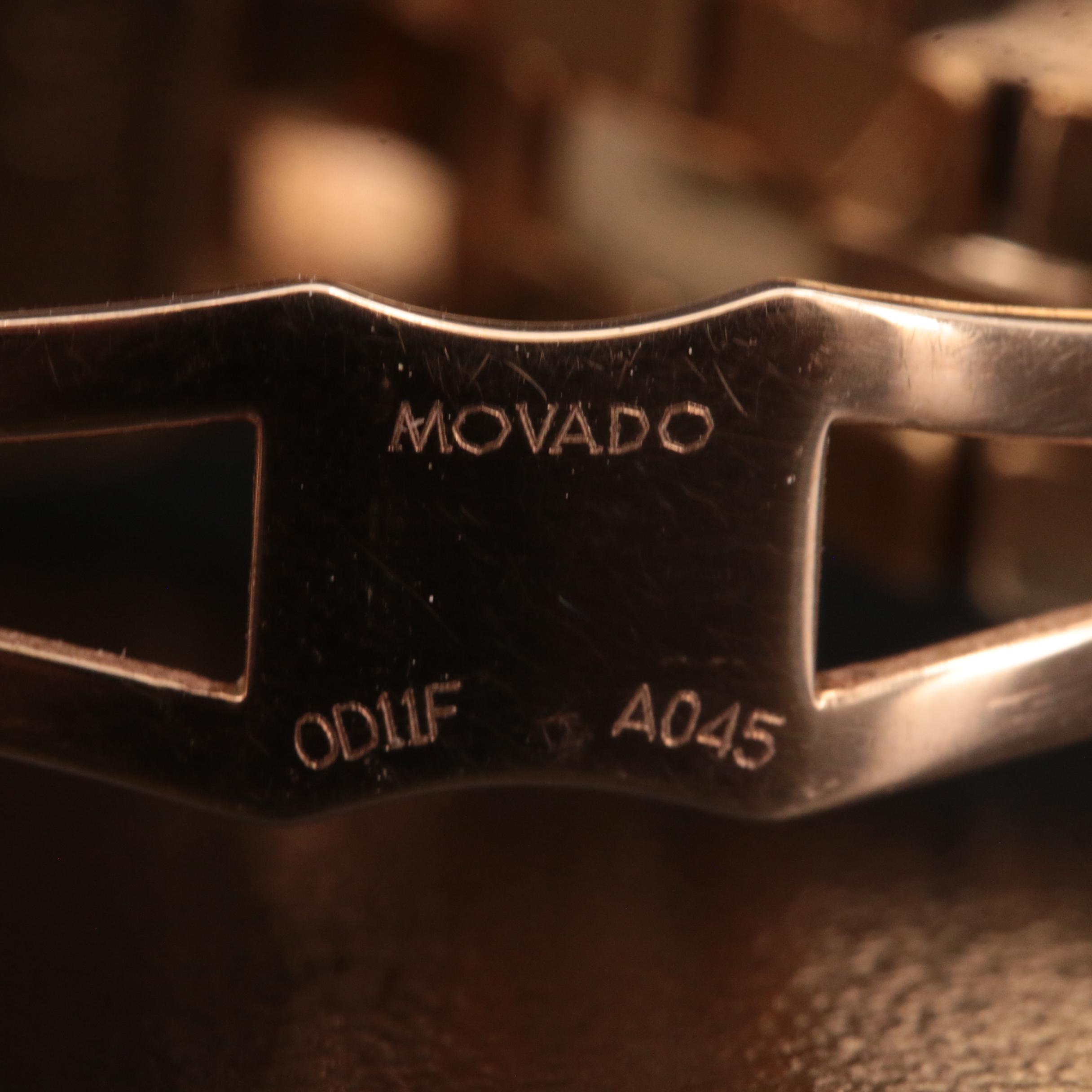 14K Movado Classic Quartz Watch