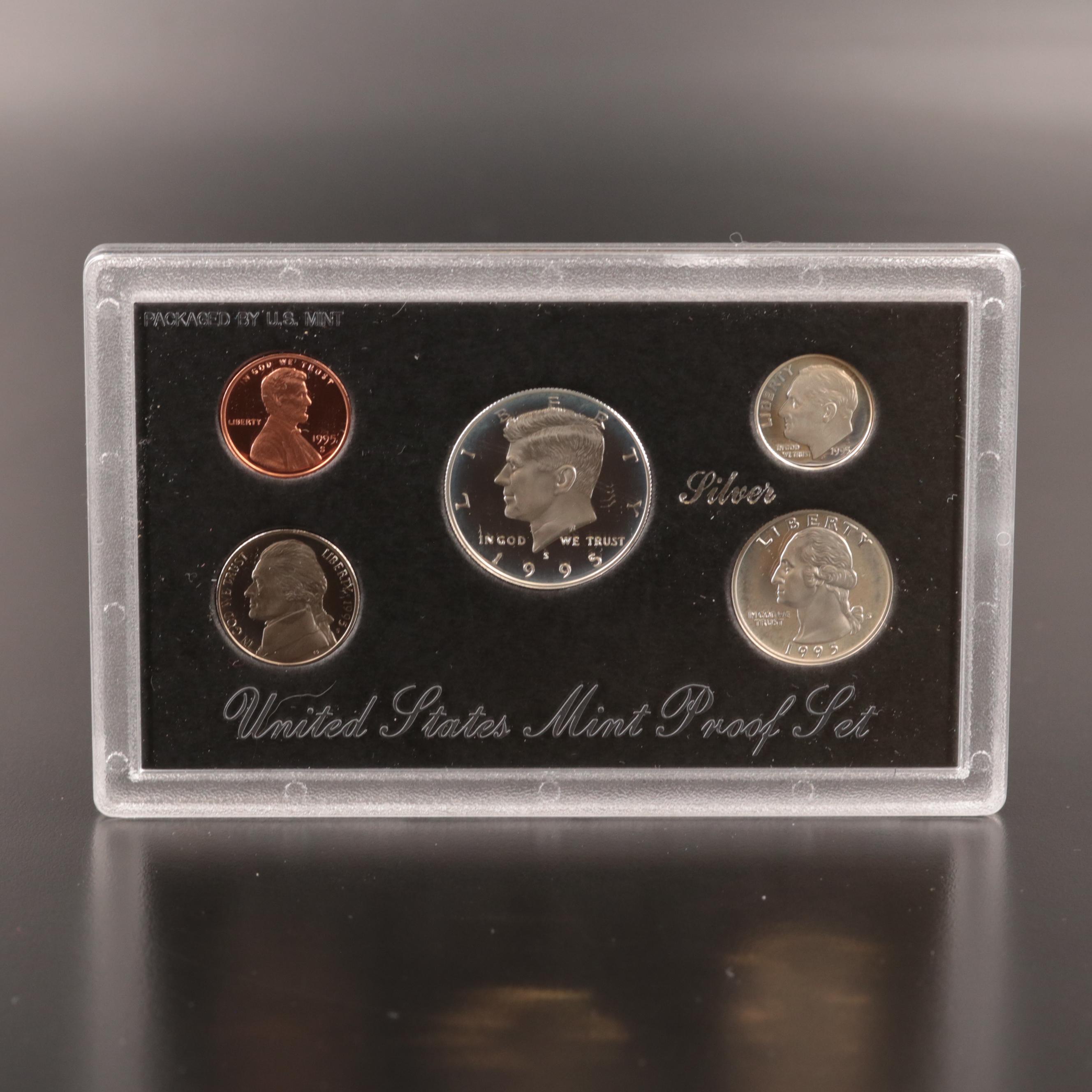 1995 U.S. Mint Silver Proof Set