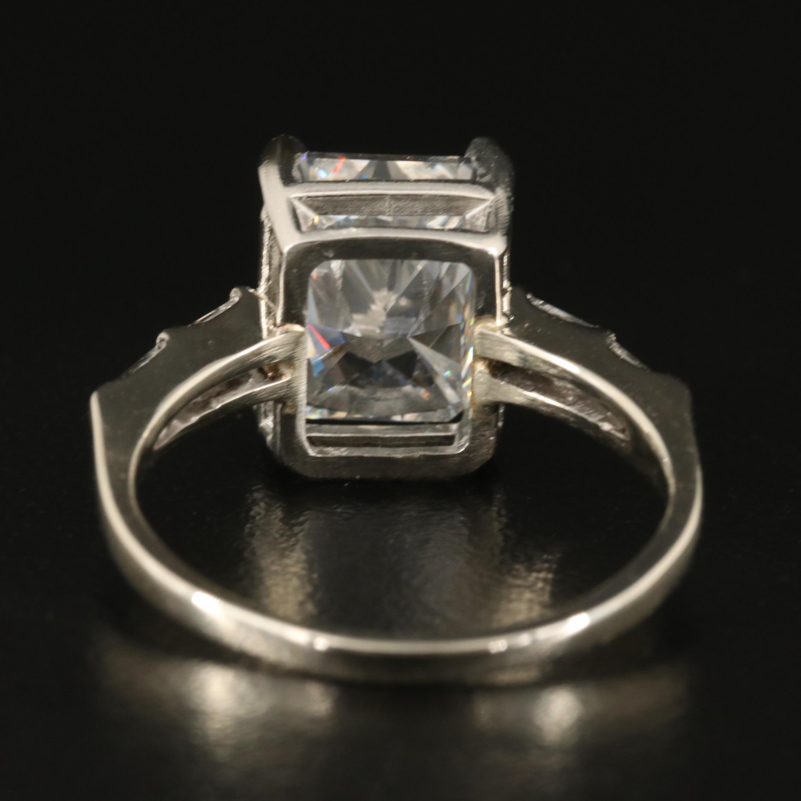 14K 4.33 CTW Lab Grown Diamond Ring with IGI Report