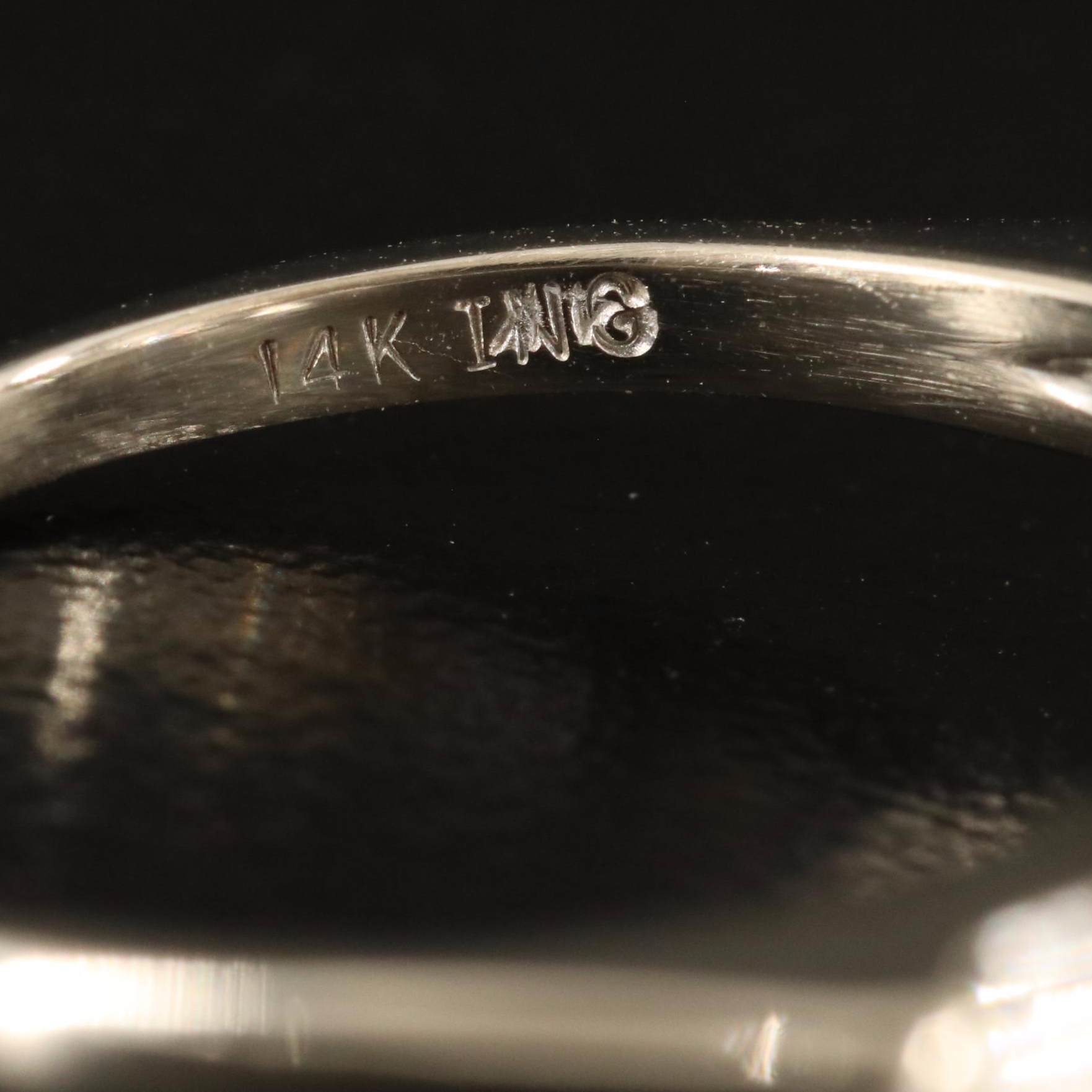 14K 4.33 CTW Lab Grown Diamond Ring with IGI Report