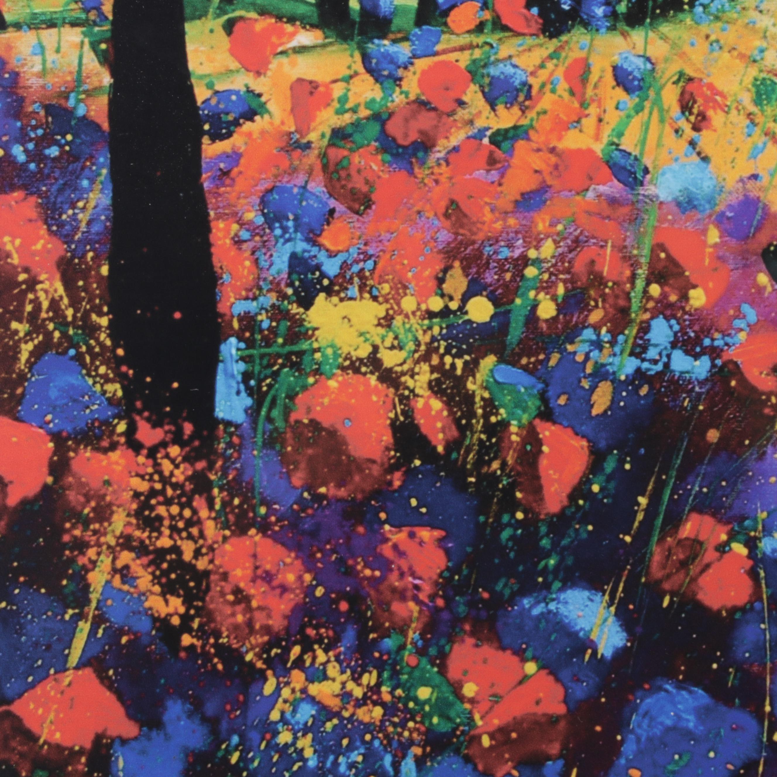 Giclée After Pol Ledent "Tuscany Poppies," 21st Century