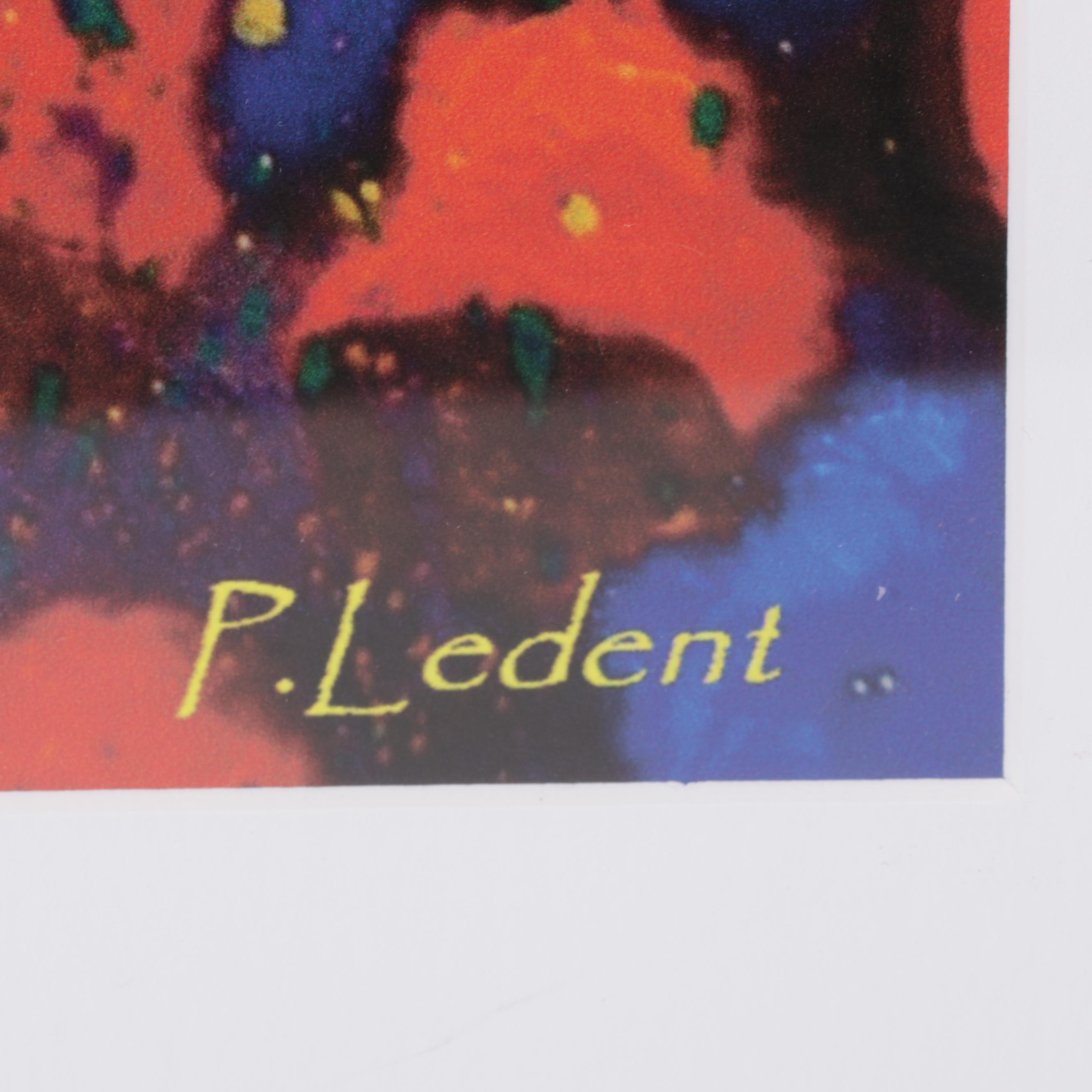 Giclée After Pol Ledent "Tuscany Poppies," 21st Century