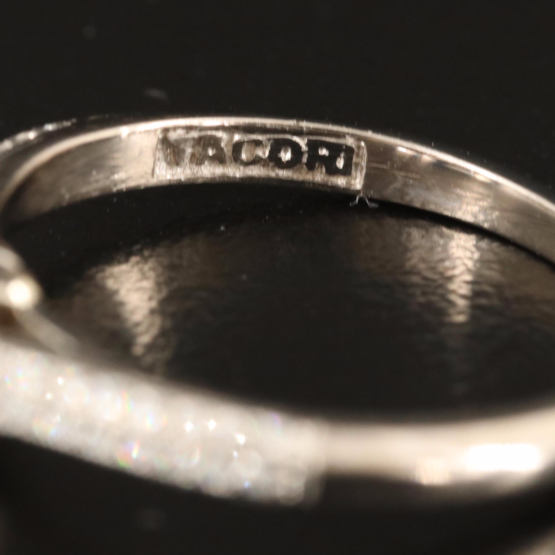 Tacori 18K 3.01 CT Lab Grown Diamond Ring with IGI Report