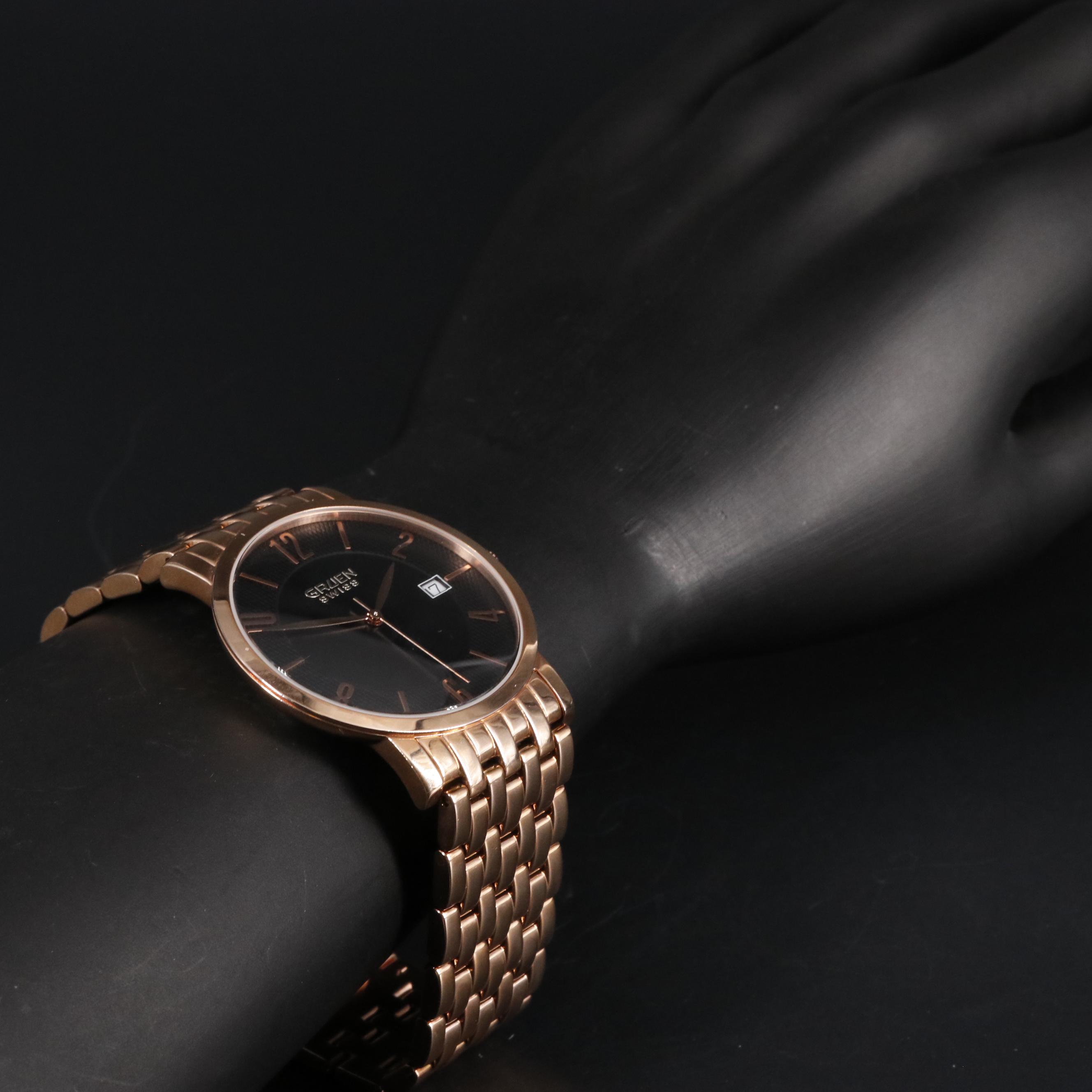 Gruen Swiss Quartz Watch