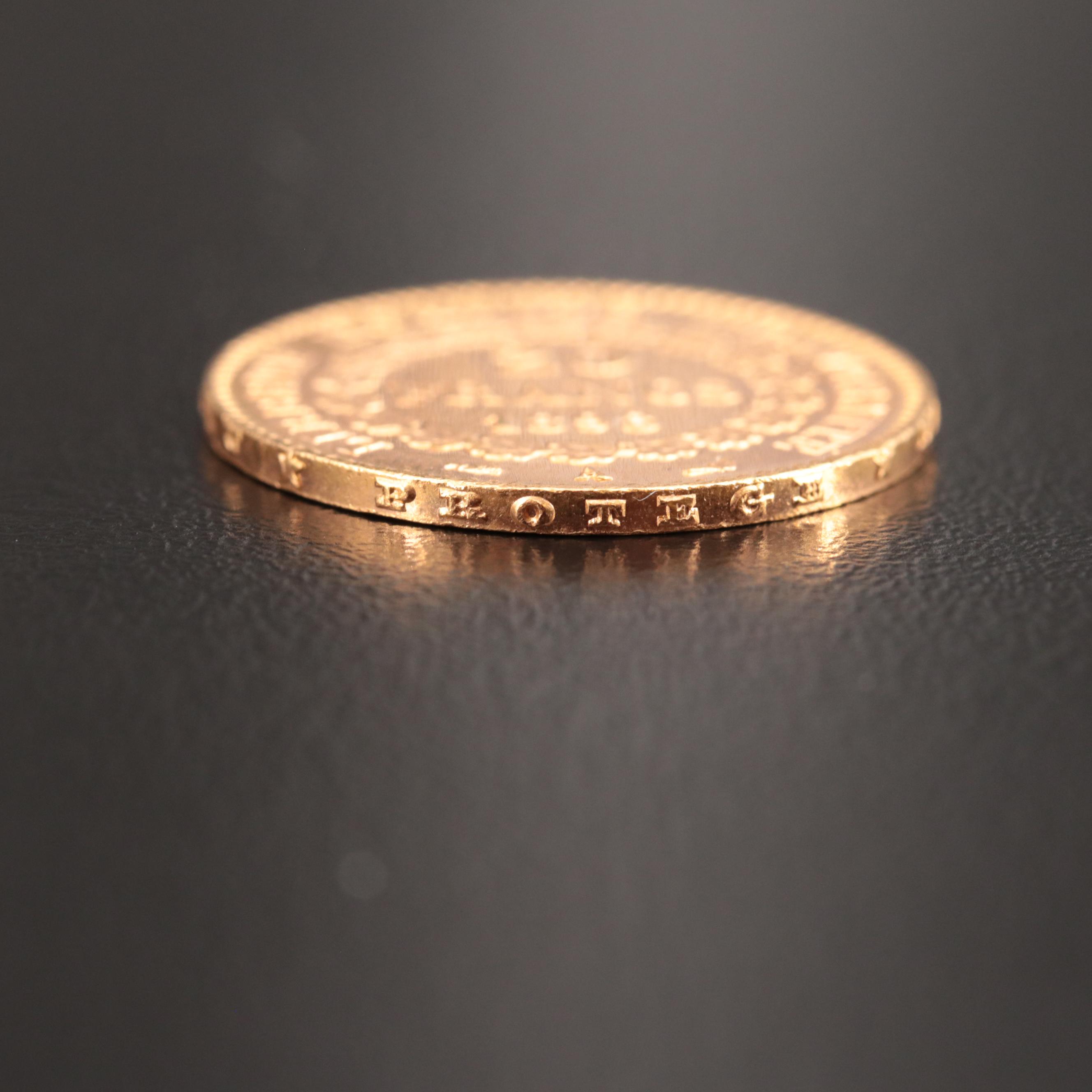 1898-A France Twenty Francs Gold Coin