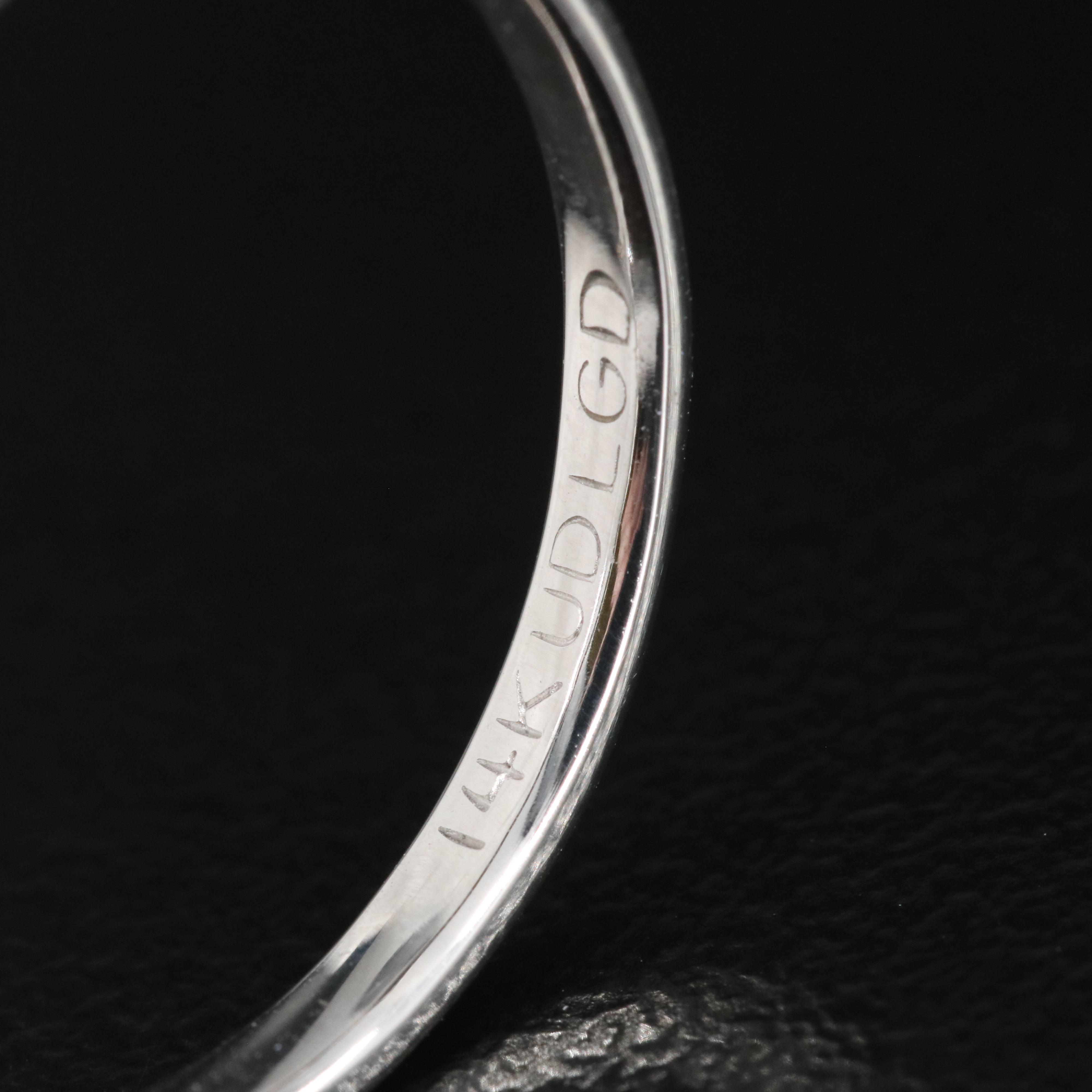 14K 0.77 CT Lab Grown Diamond Solitaire Ring