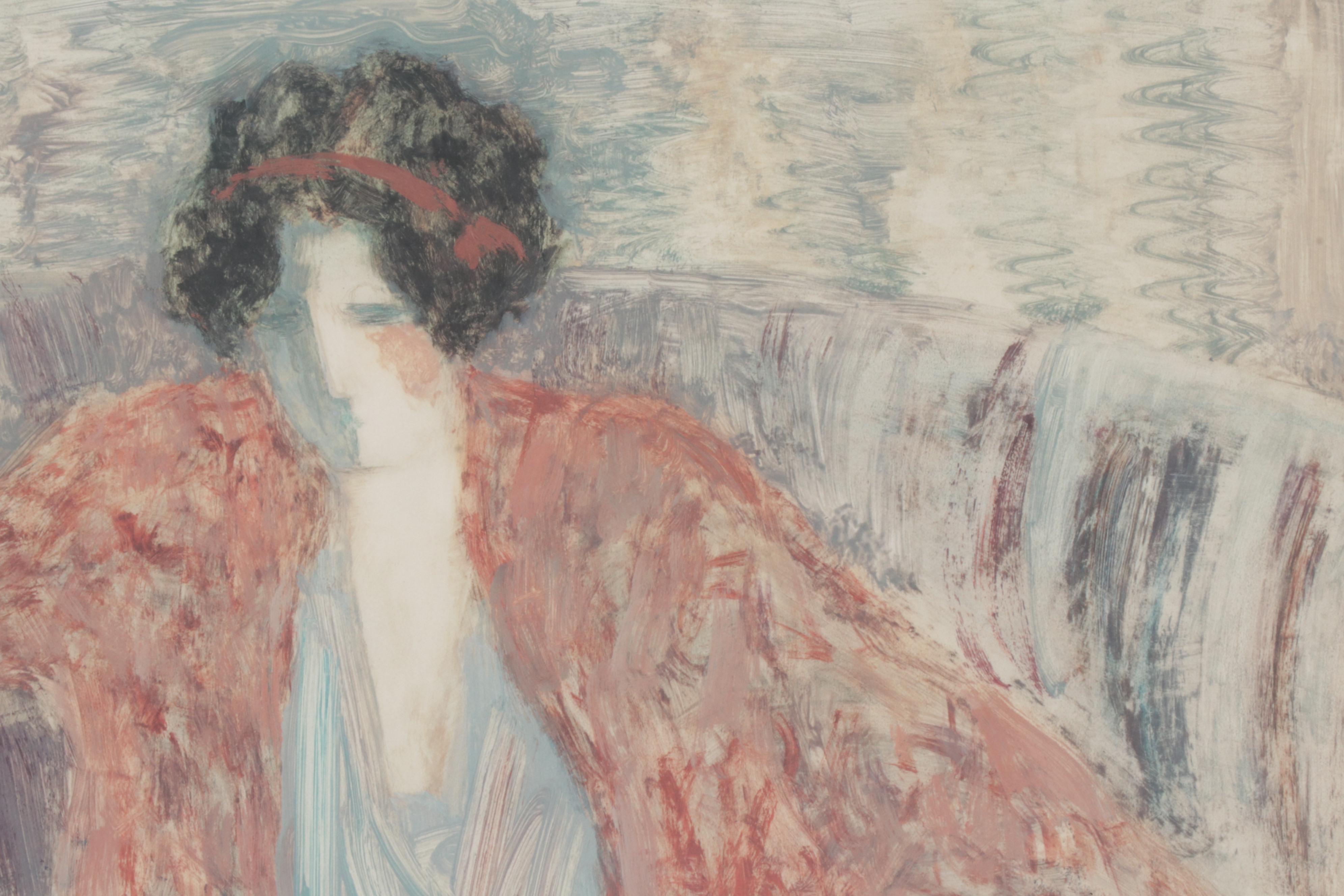 Barbara A. Wood Offset Lithograph "Pillows," Circa 2000