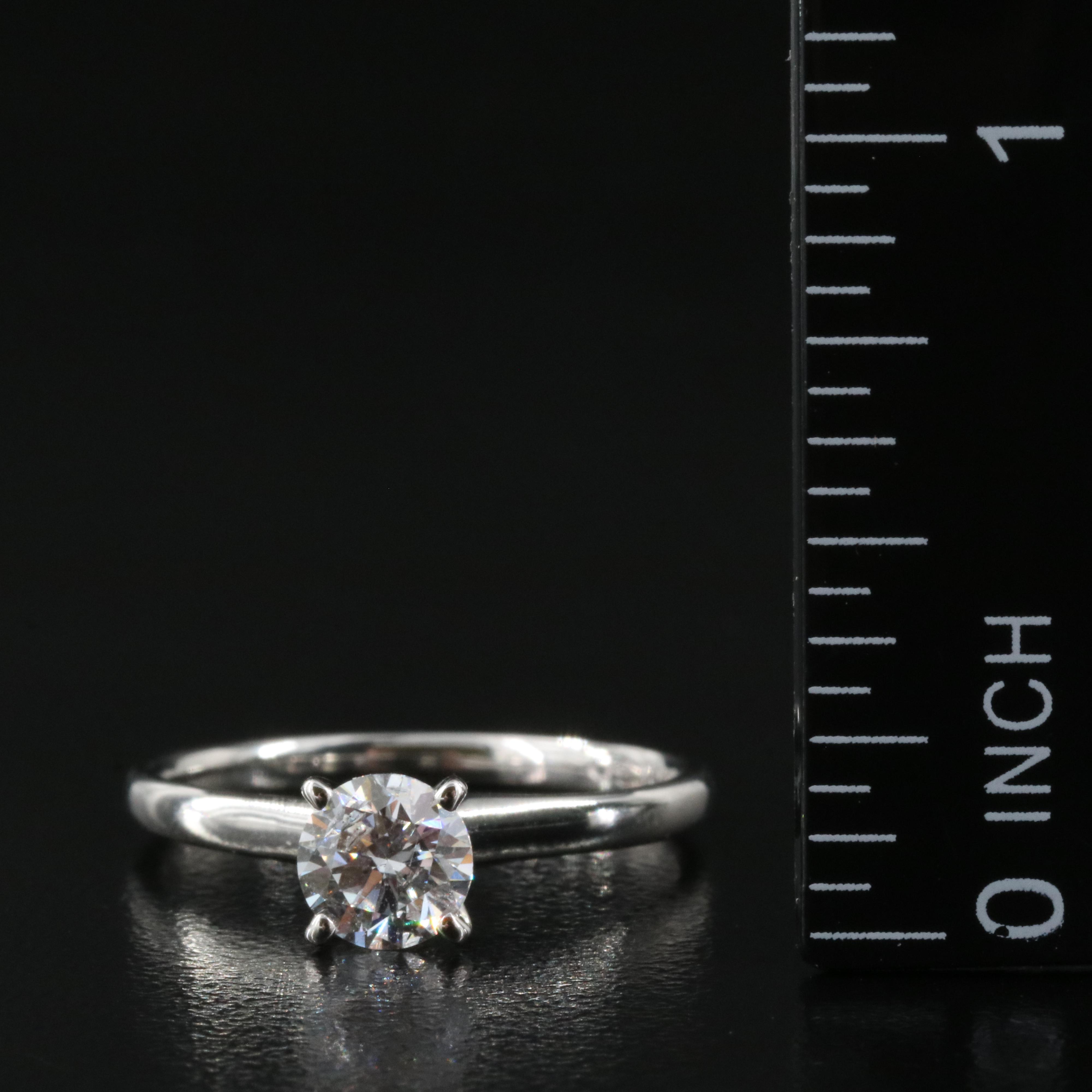 14K 0.71 CT Lab Grown Diamond Solitaire Ring