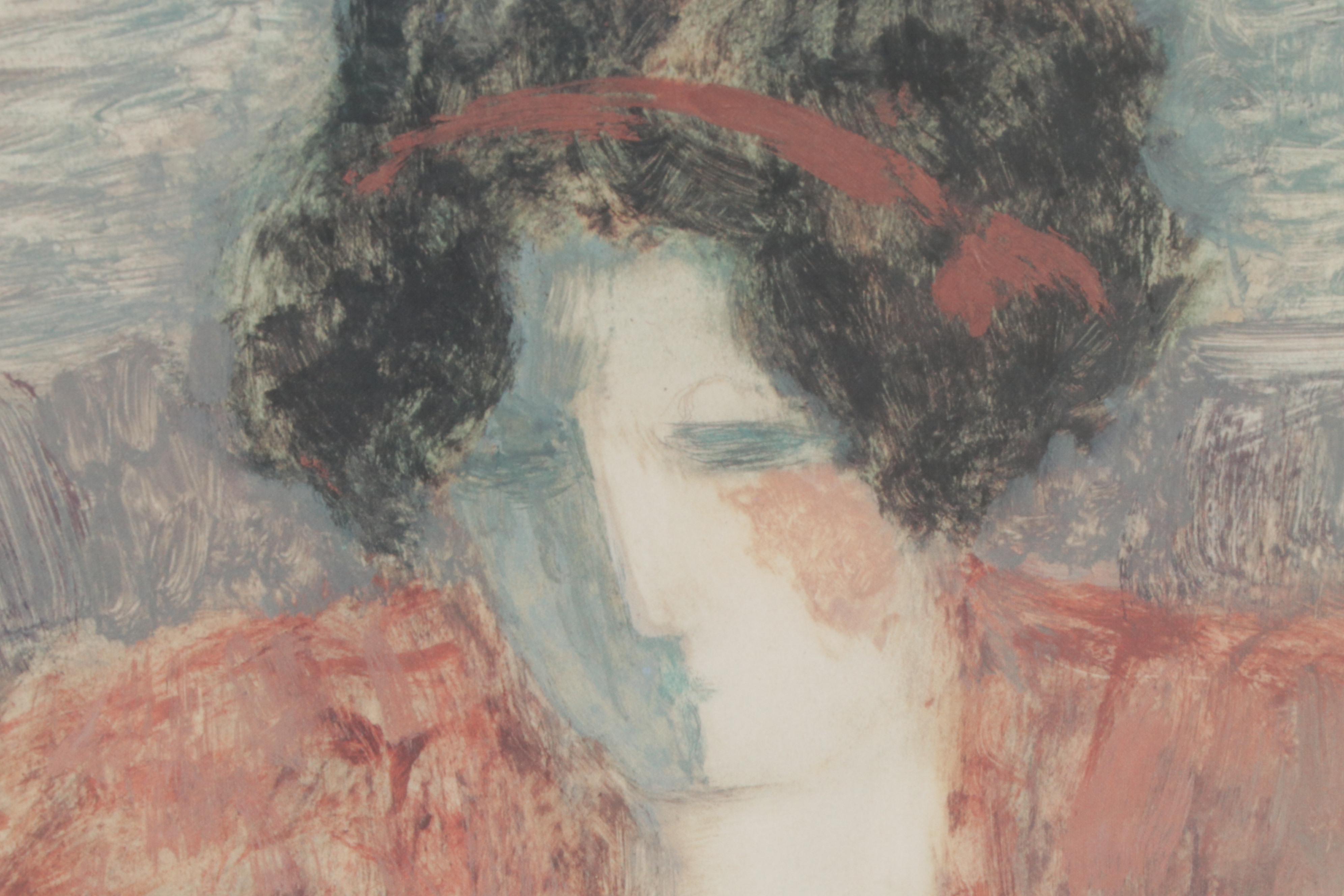 Barbara A. Wood Offset Lithograph "Pillows," Circa 2000