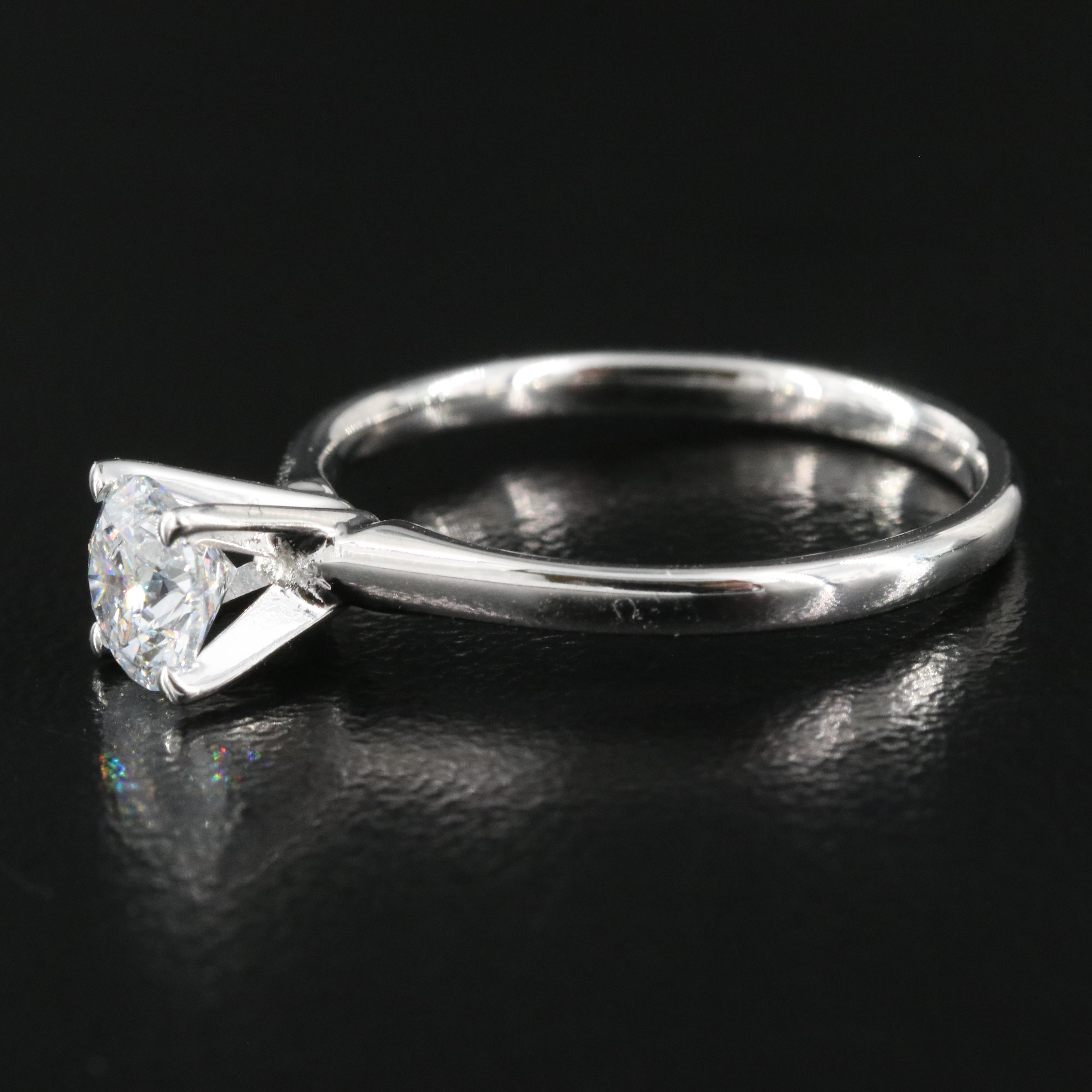 14K 0.71 CT Lab Grown Diamond Solitaire Ring