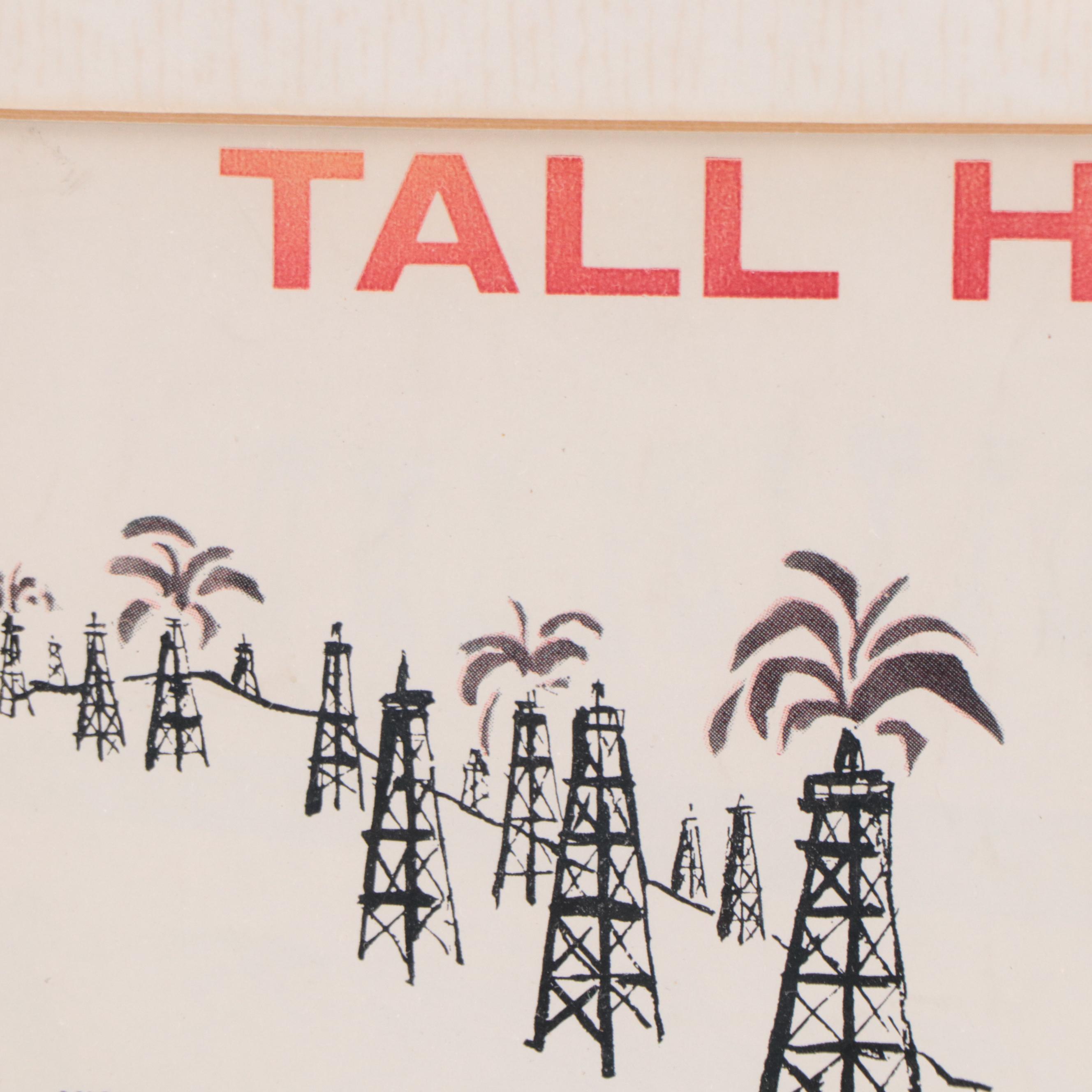 "Wildcat" Musical Advertisement Poster in Frame