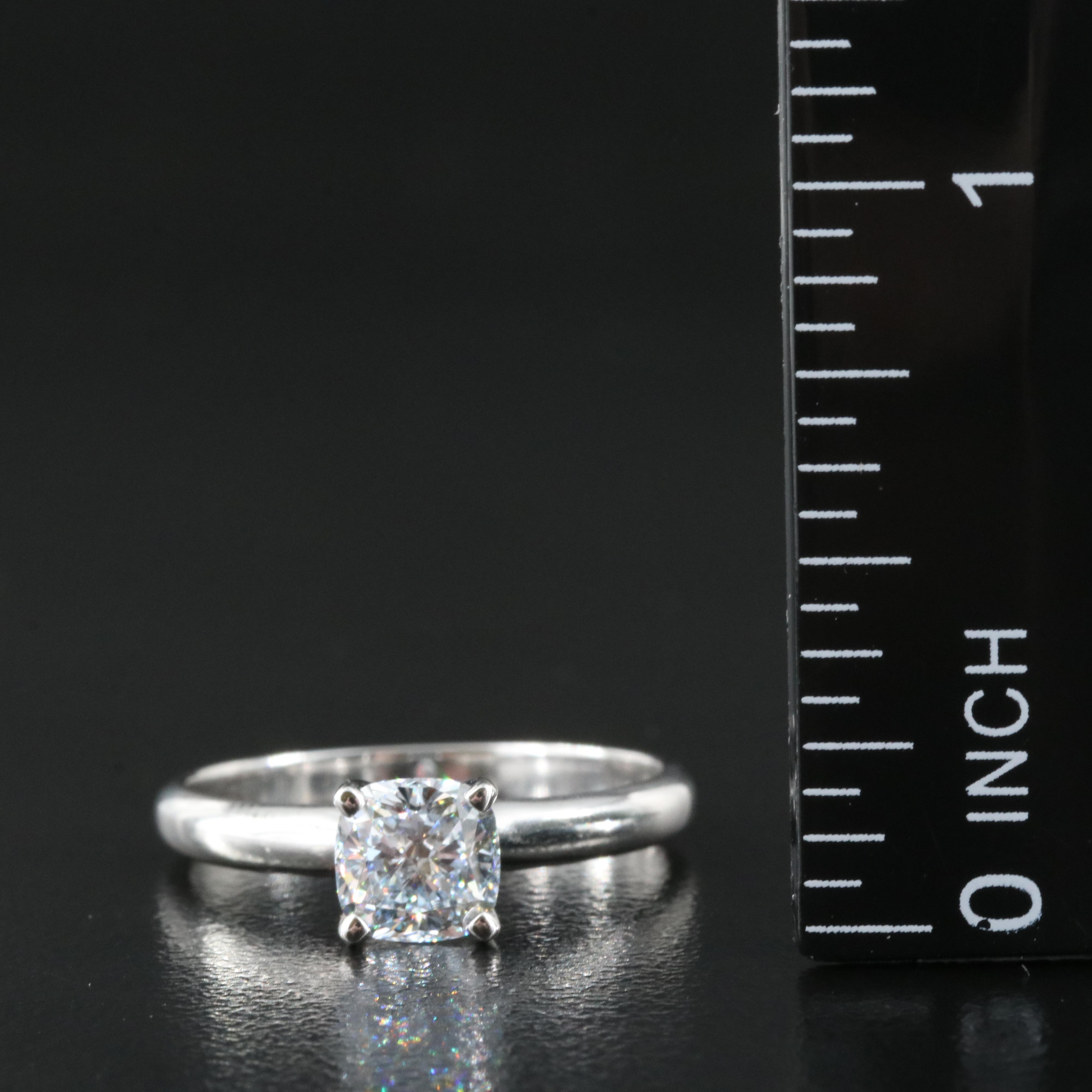 14K 0.88 CT Lab Grown Diamond Solitaire Ring