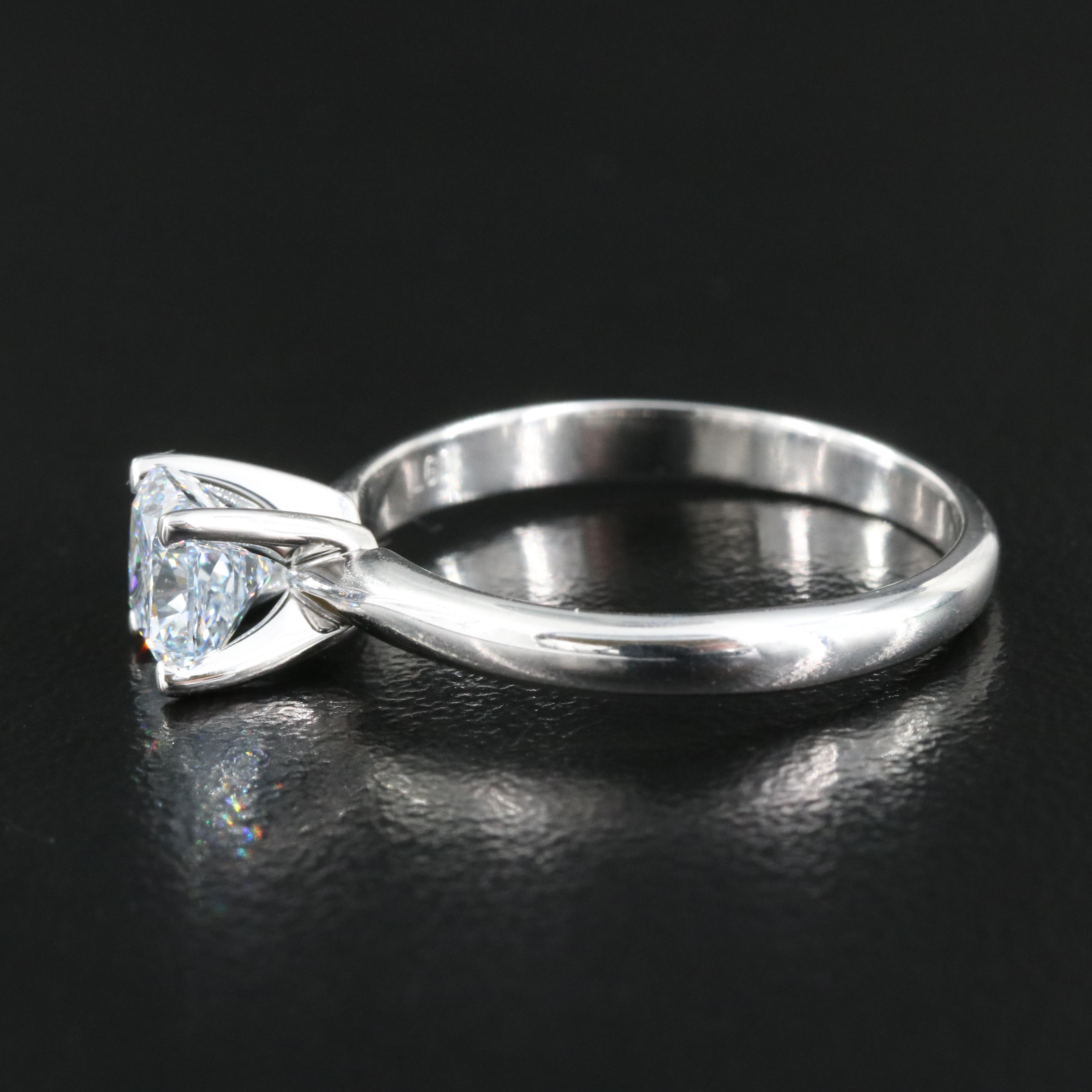 14K 0.88 CT Lab Grown Diamond Solitaire Ring