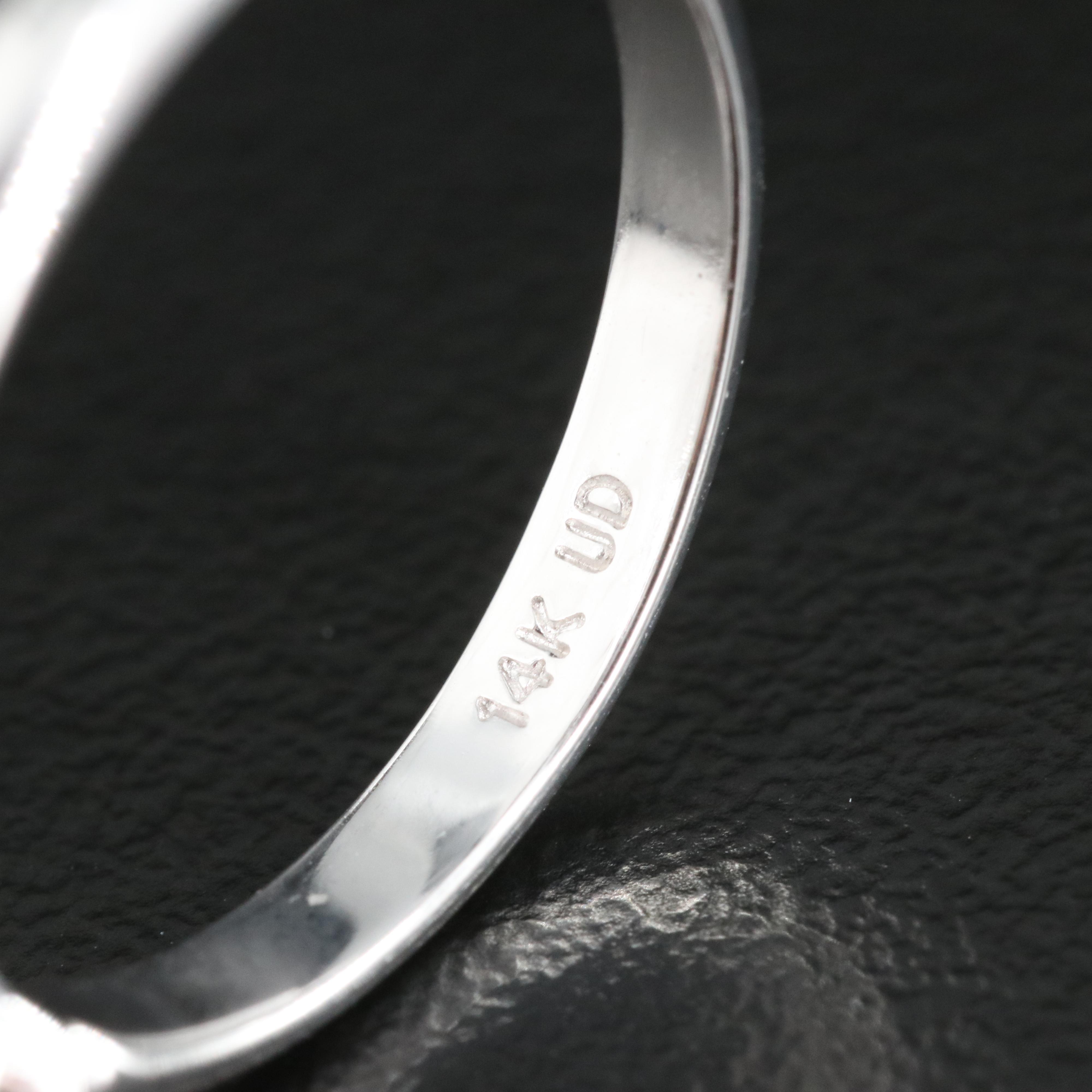 14K 0.88 CT Lab Grown Diamond Solitaire Ring