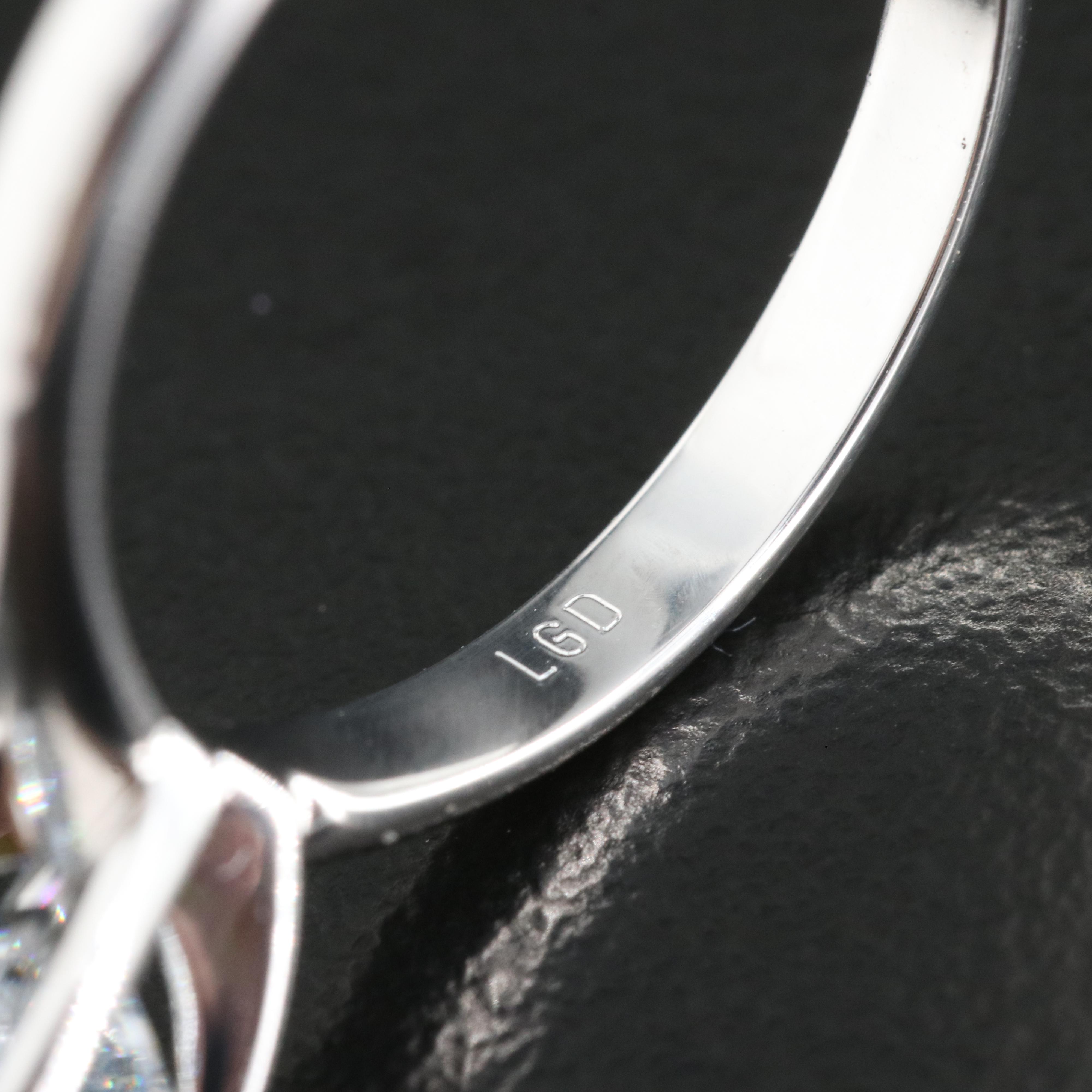 14K 0.88 CT Lab Grown Diamond Solitaire Ring