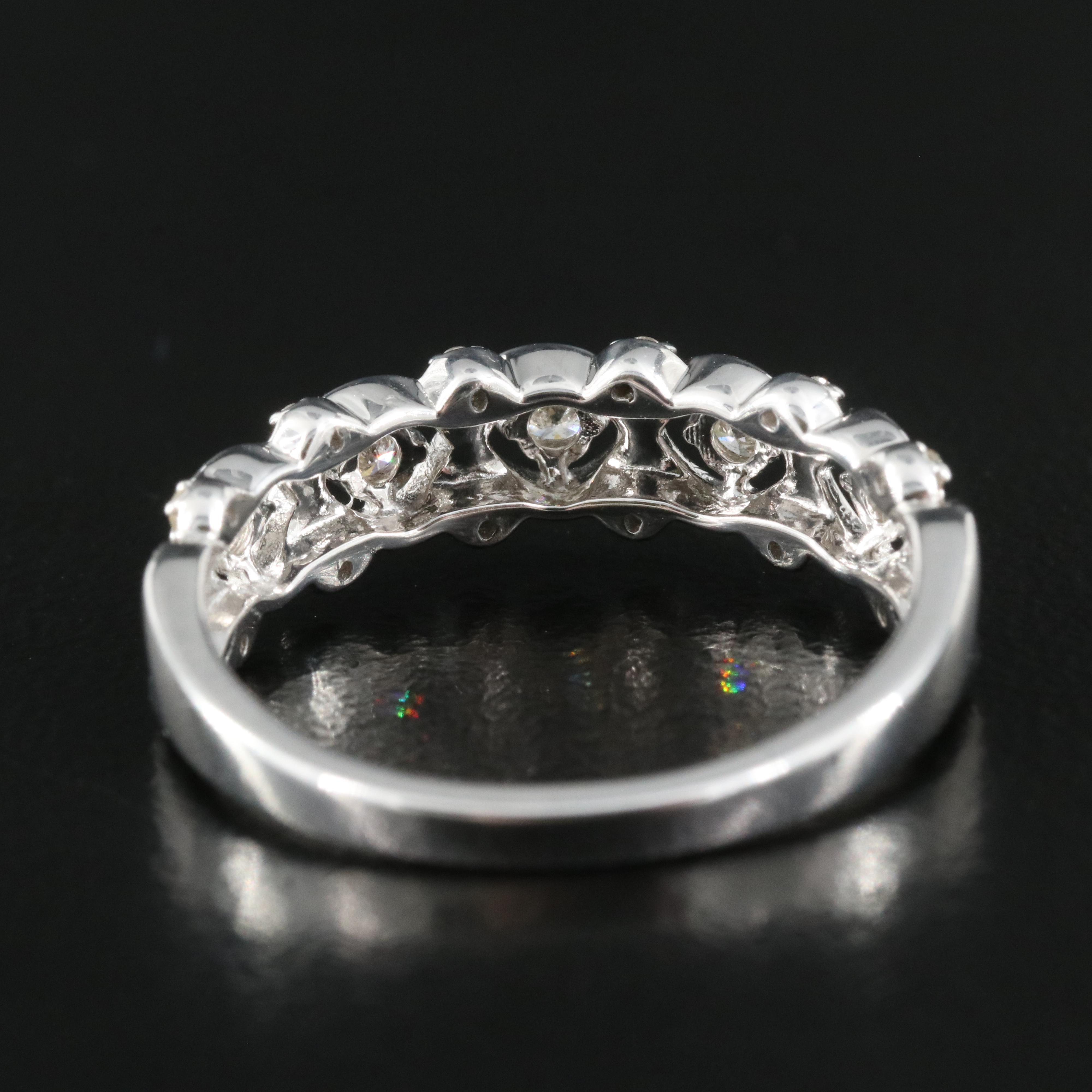 Sterling Diamond Band