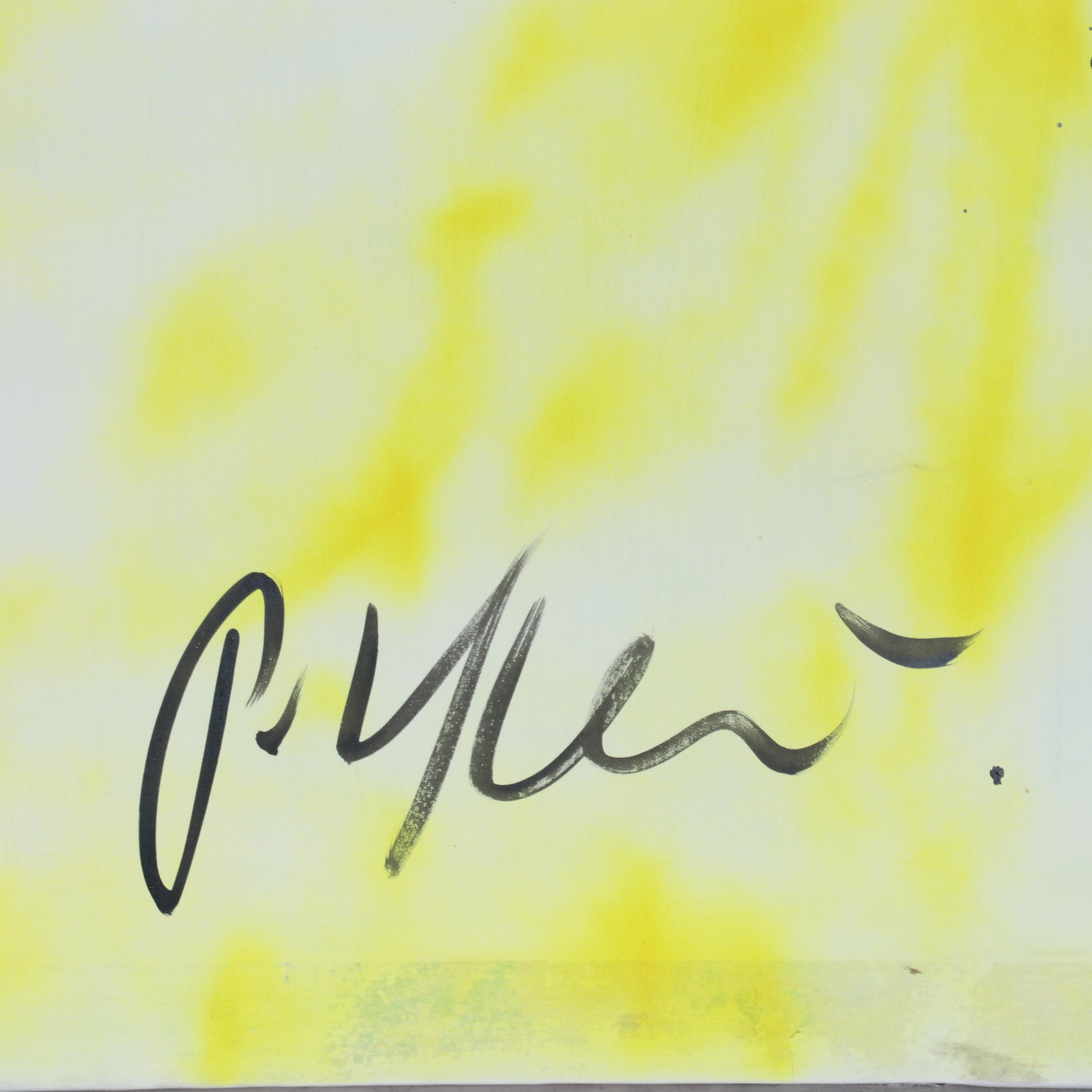 Peter Keil Abstract Portrait Acrylic Painting