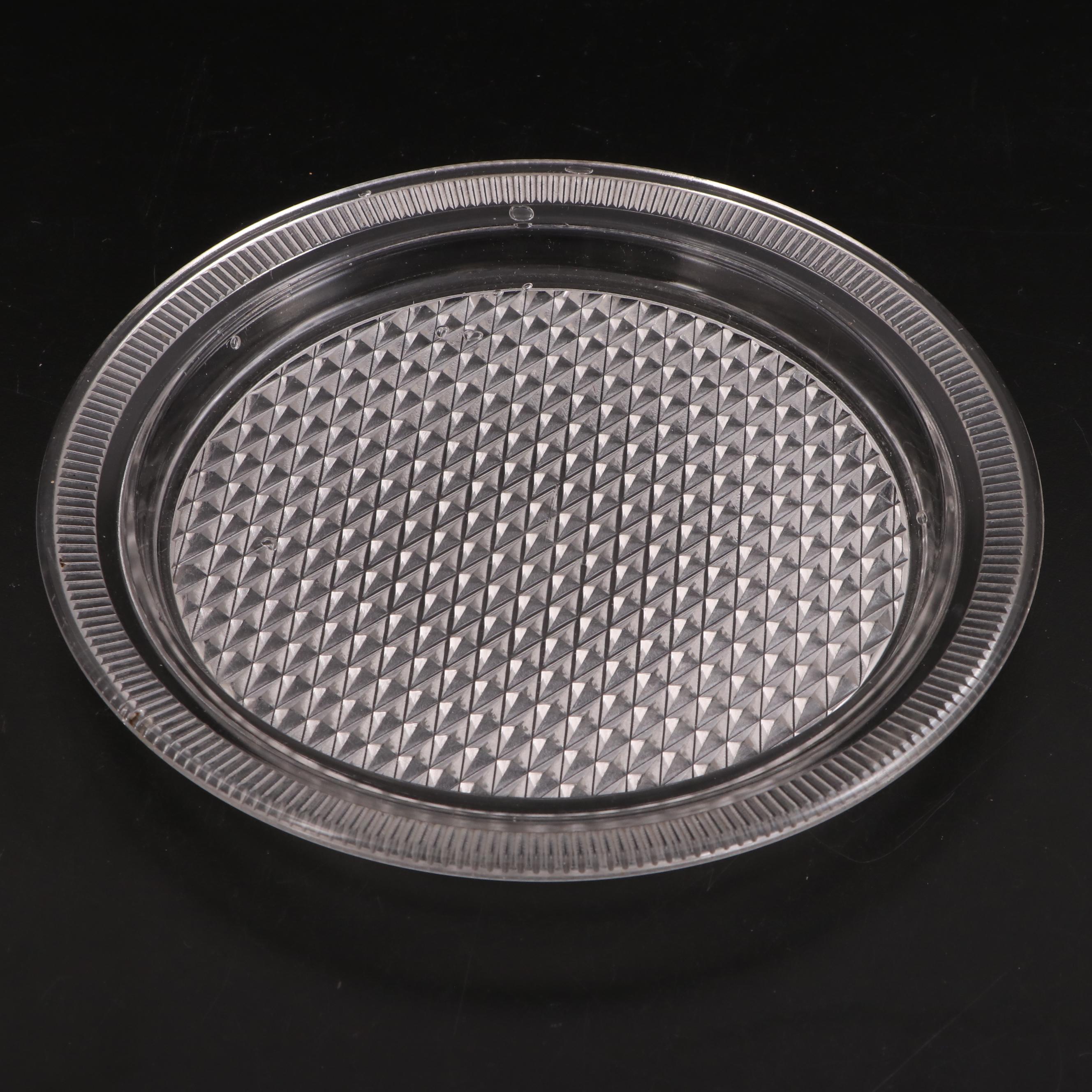 EAPG Crystalloid Cupid's Hunt Bread Plate with Jumbo Compote and Other Tableware