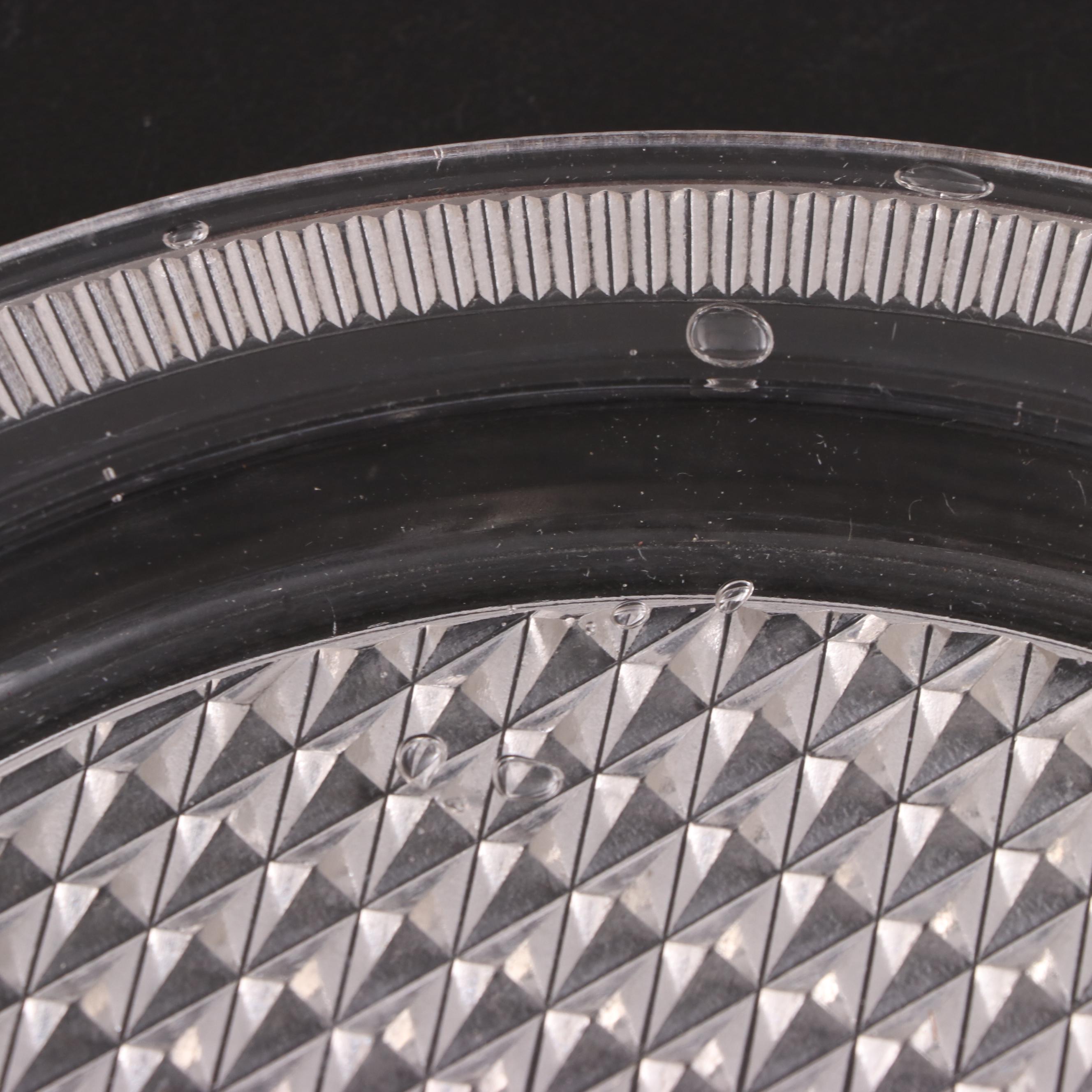 EAPG Crystalloid Cupid's Hunt Bread Plate with Jumbo Compote and Other Tableware