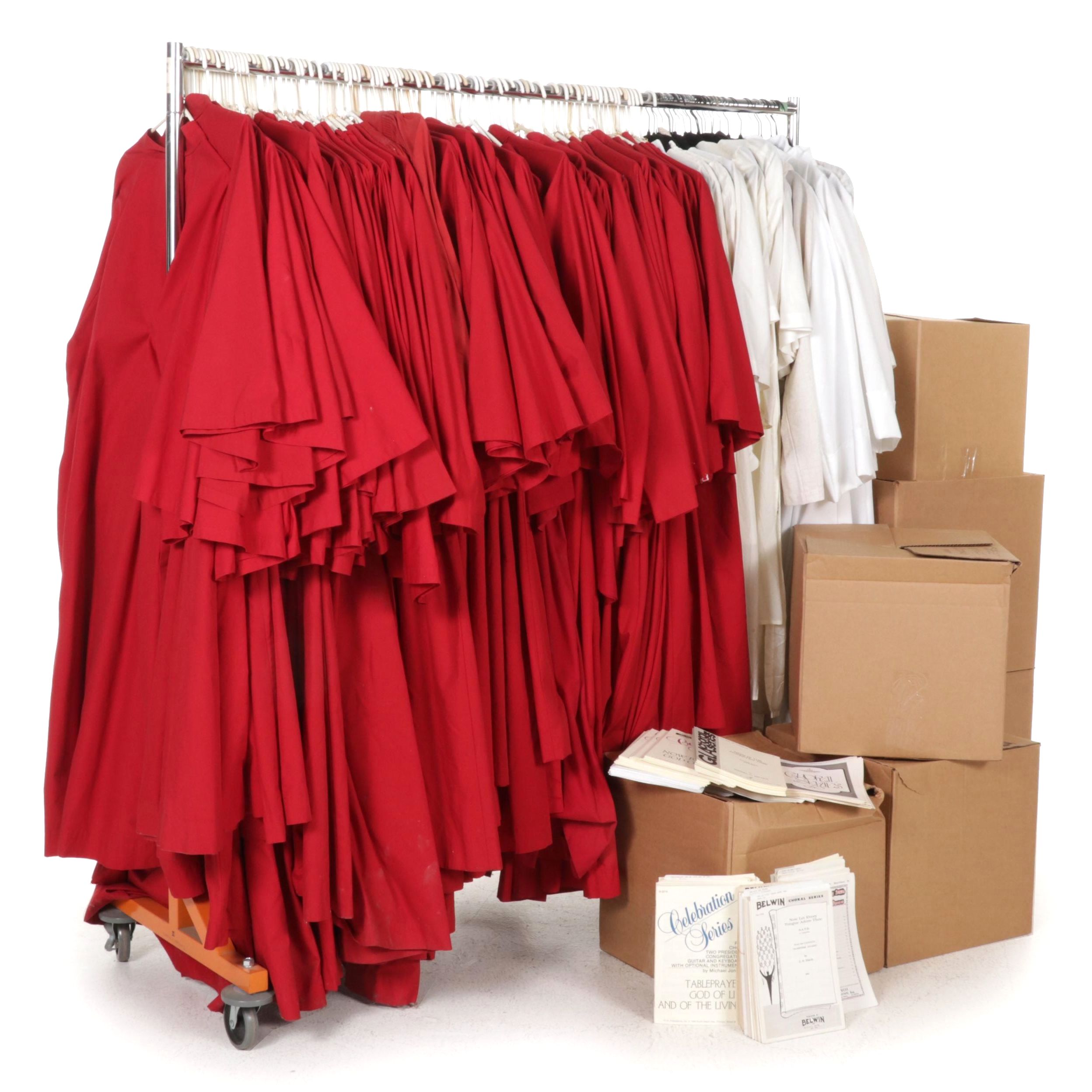 Choir and Acolyte Robes For Adults and Children with Worship Sheet Music