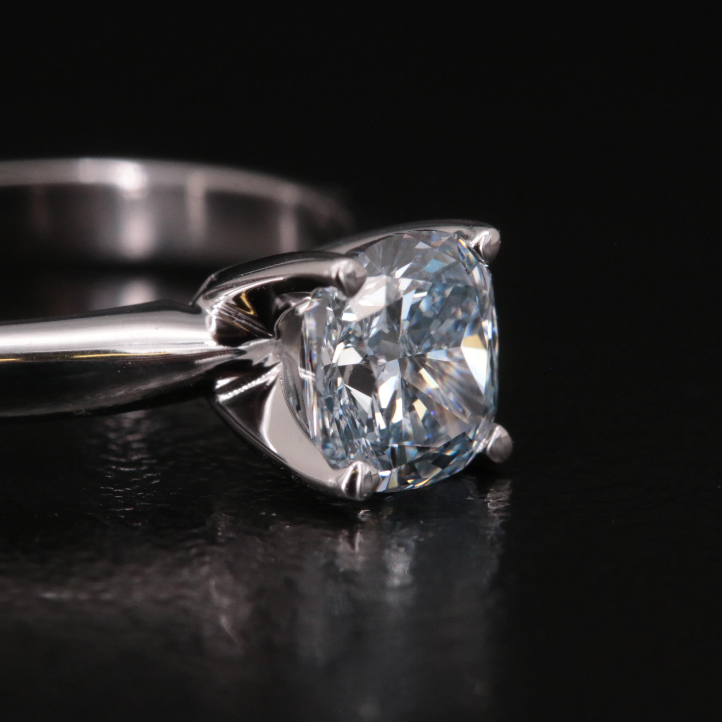 14K 1.22 CT Lab Grown Diamond Ring