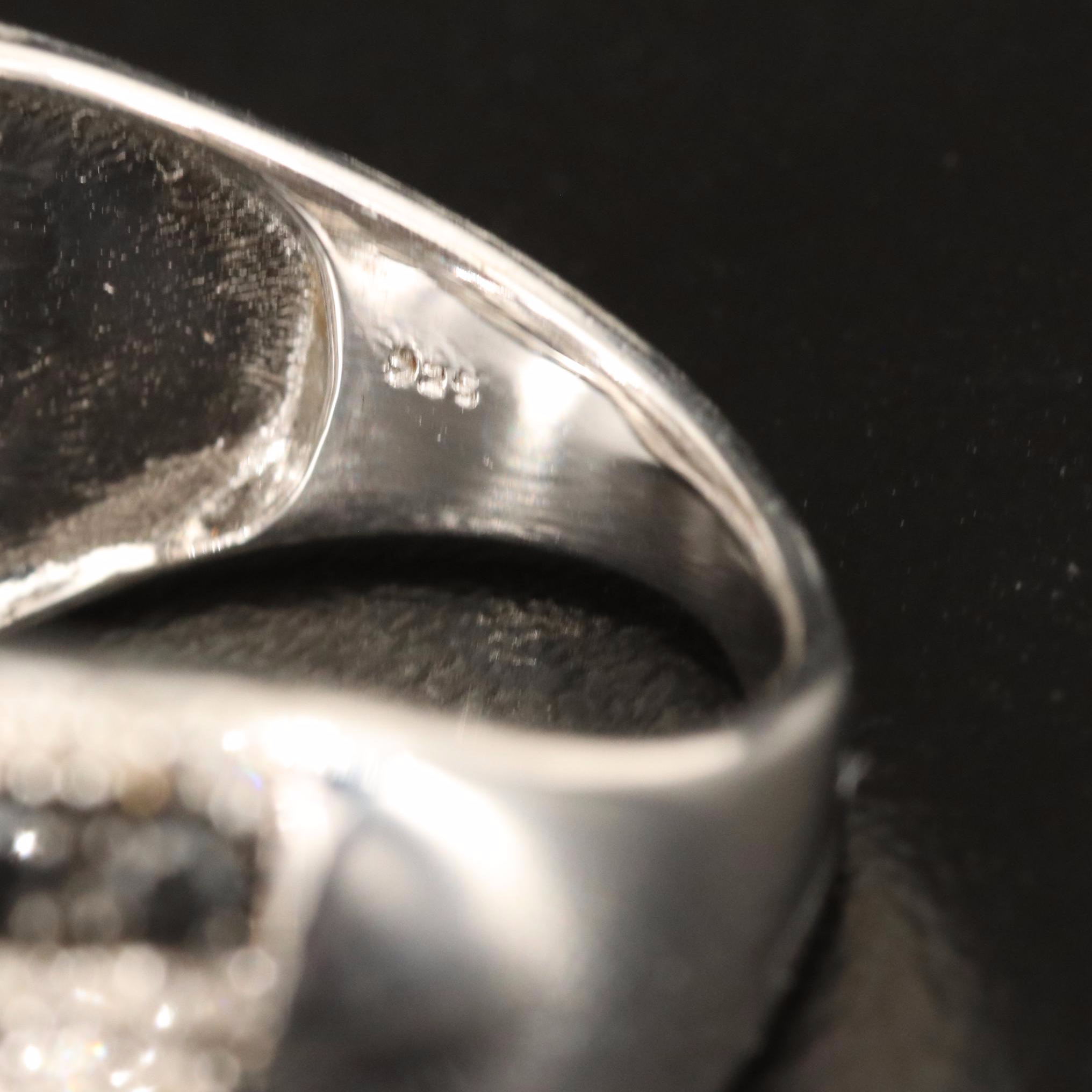 Sterling 1.02 CTW Diamond Crossover Ring