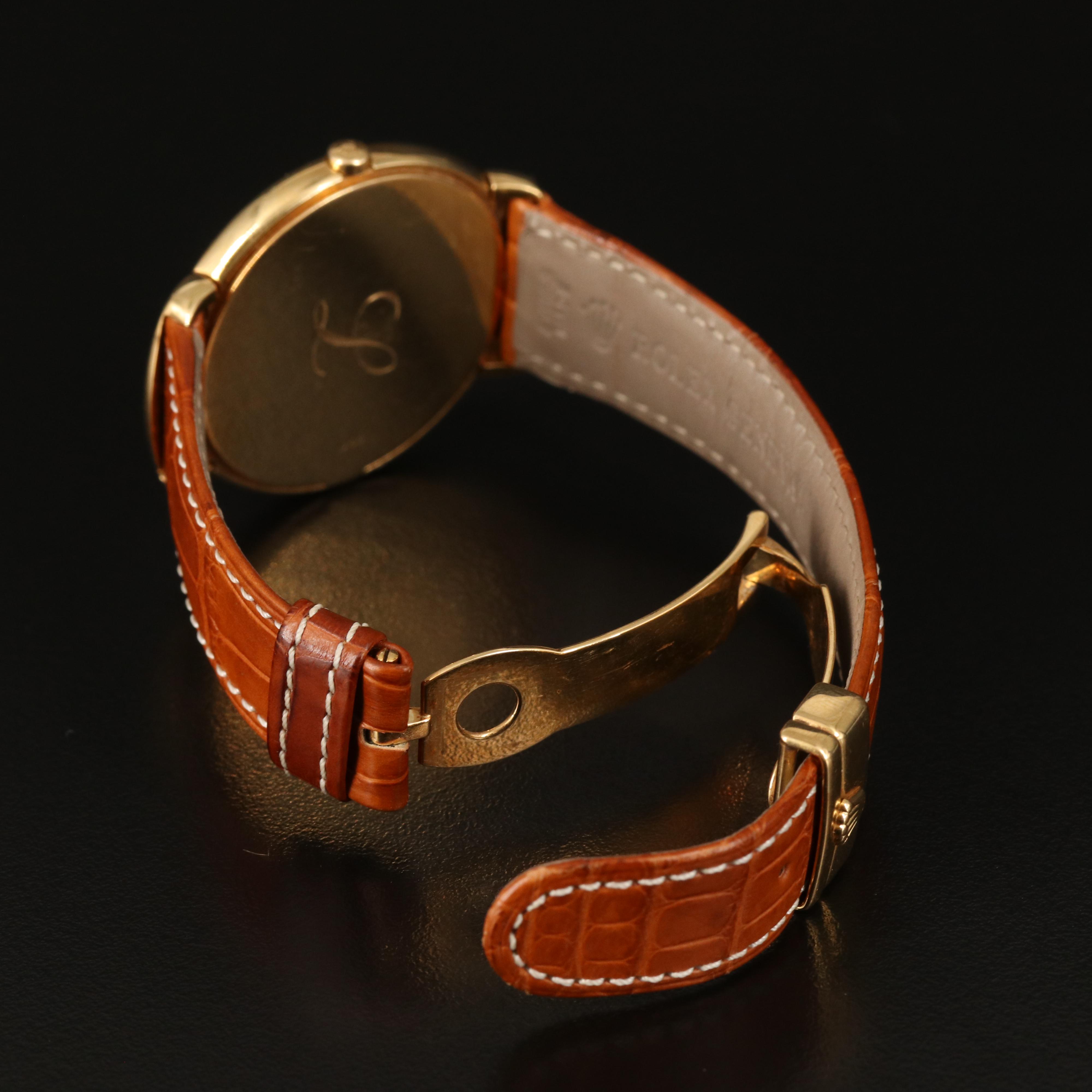 18K Rolex Cellini Quartz Watch