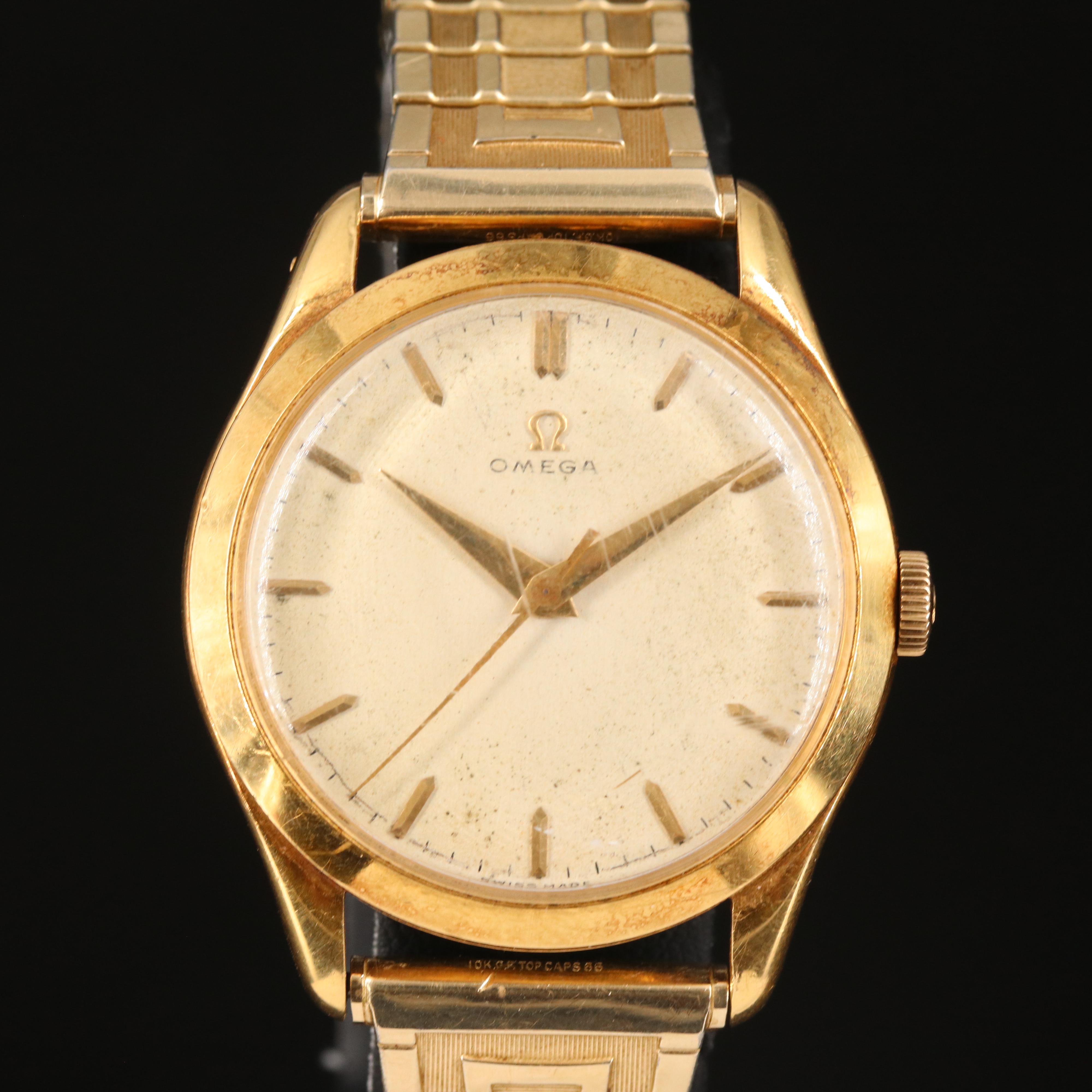 Vintage Omega 18K Watch