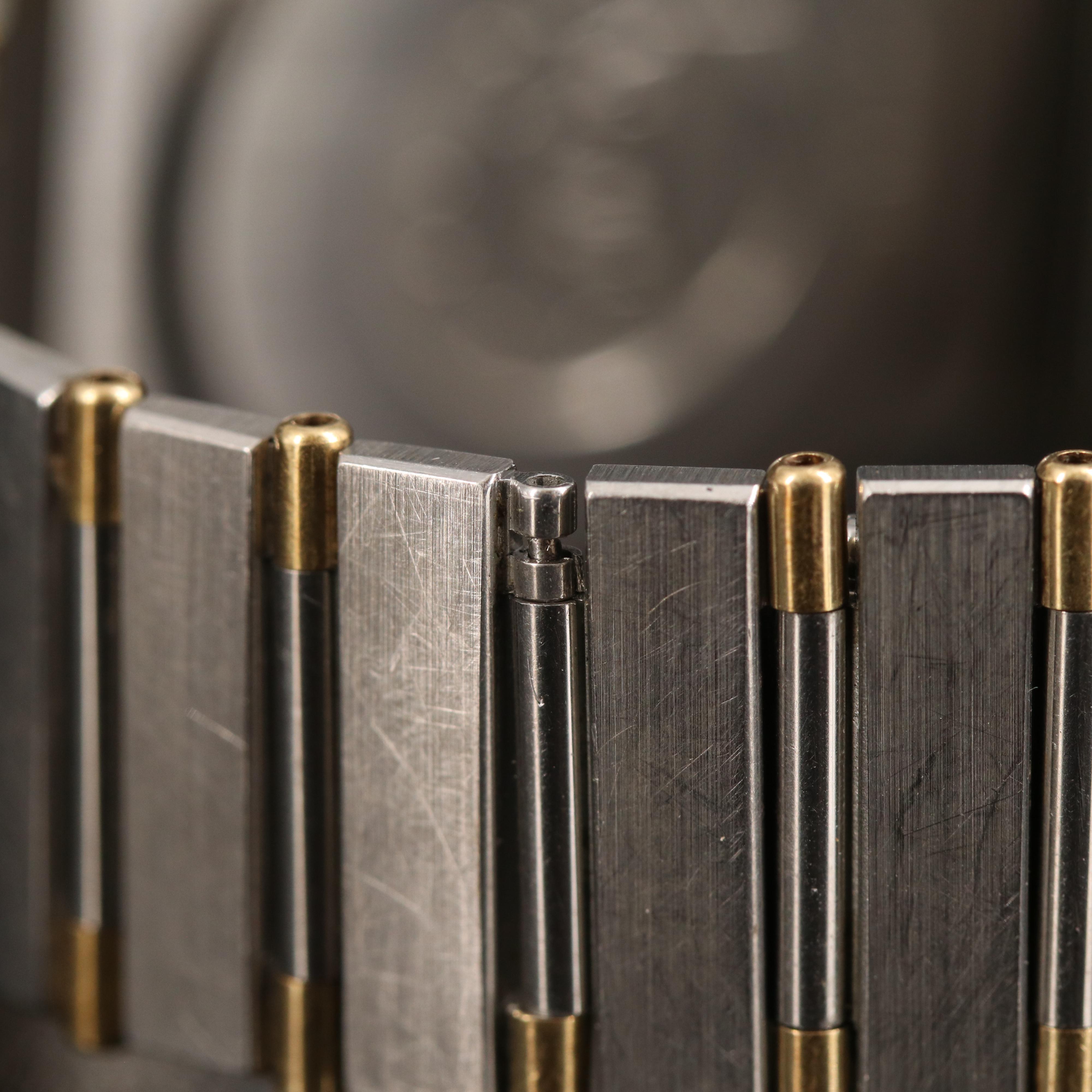 18K and Stainless Steel Omega Constellation Chronometer Quartz Watch