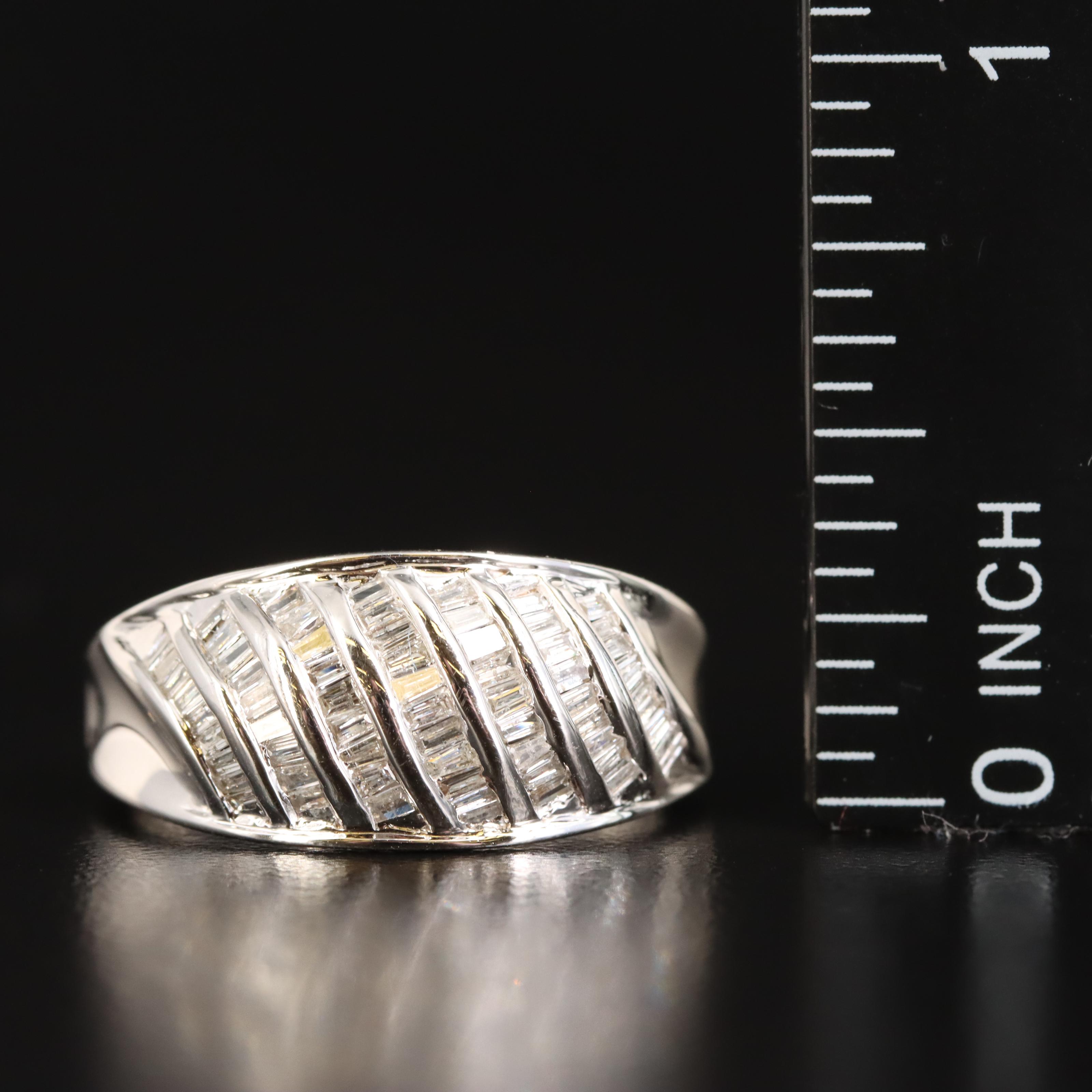 Sterling Diamond Ring