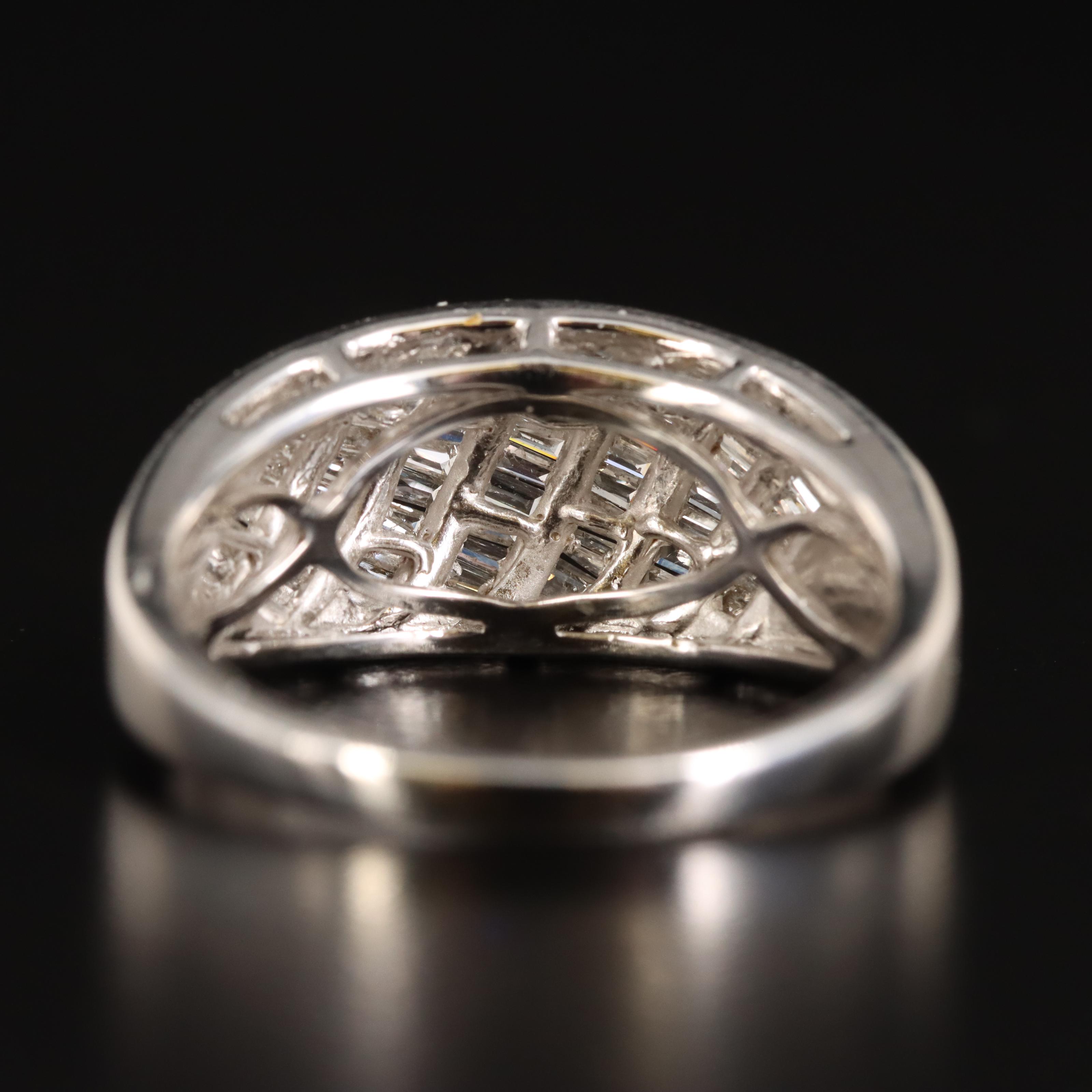 Sterling Diamond Ring