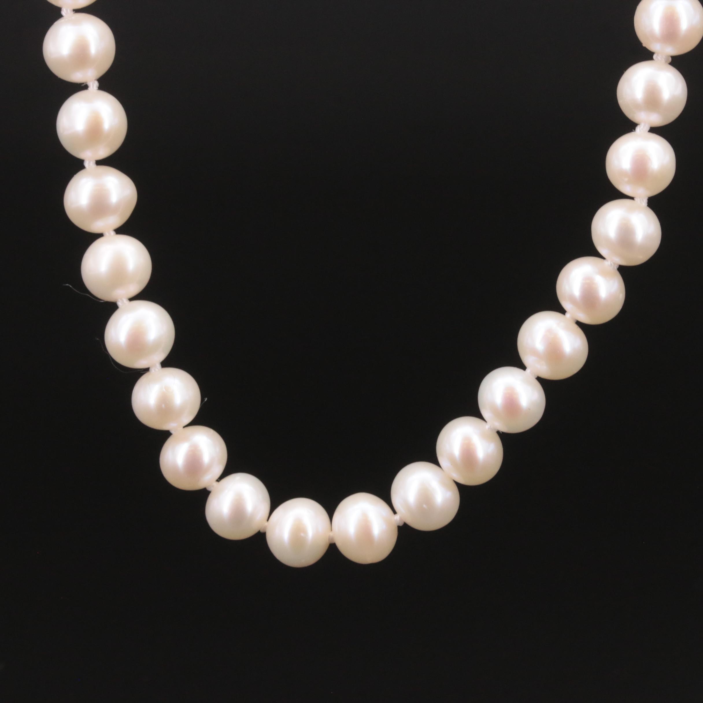 Opera Length Pearl Necklace