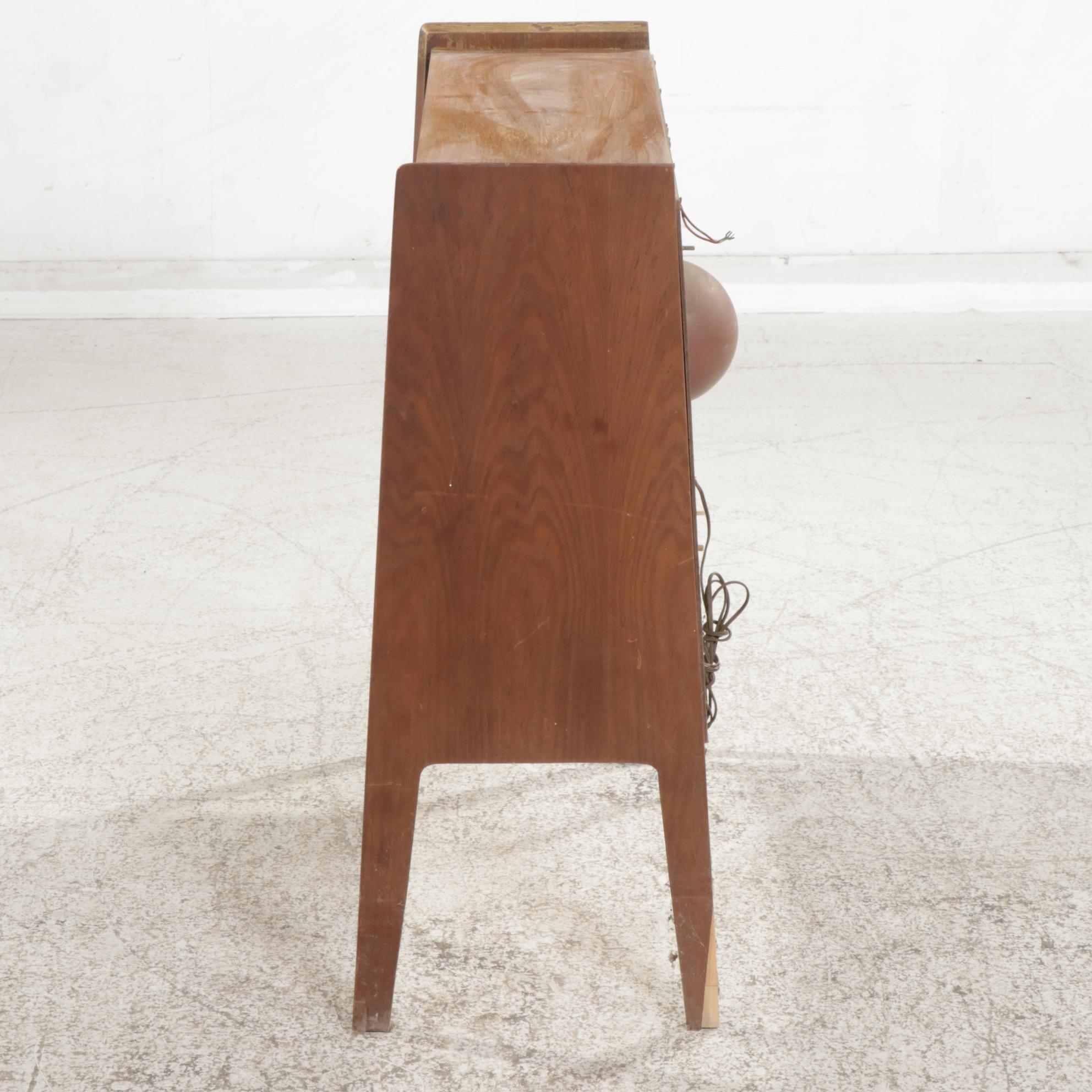 Motorola Television Set in Wood Cabinet, circa 1962