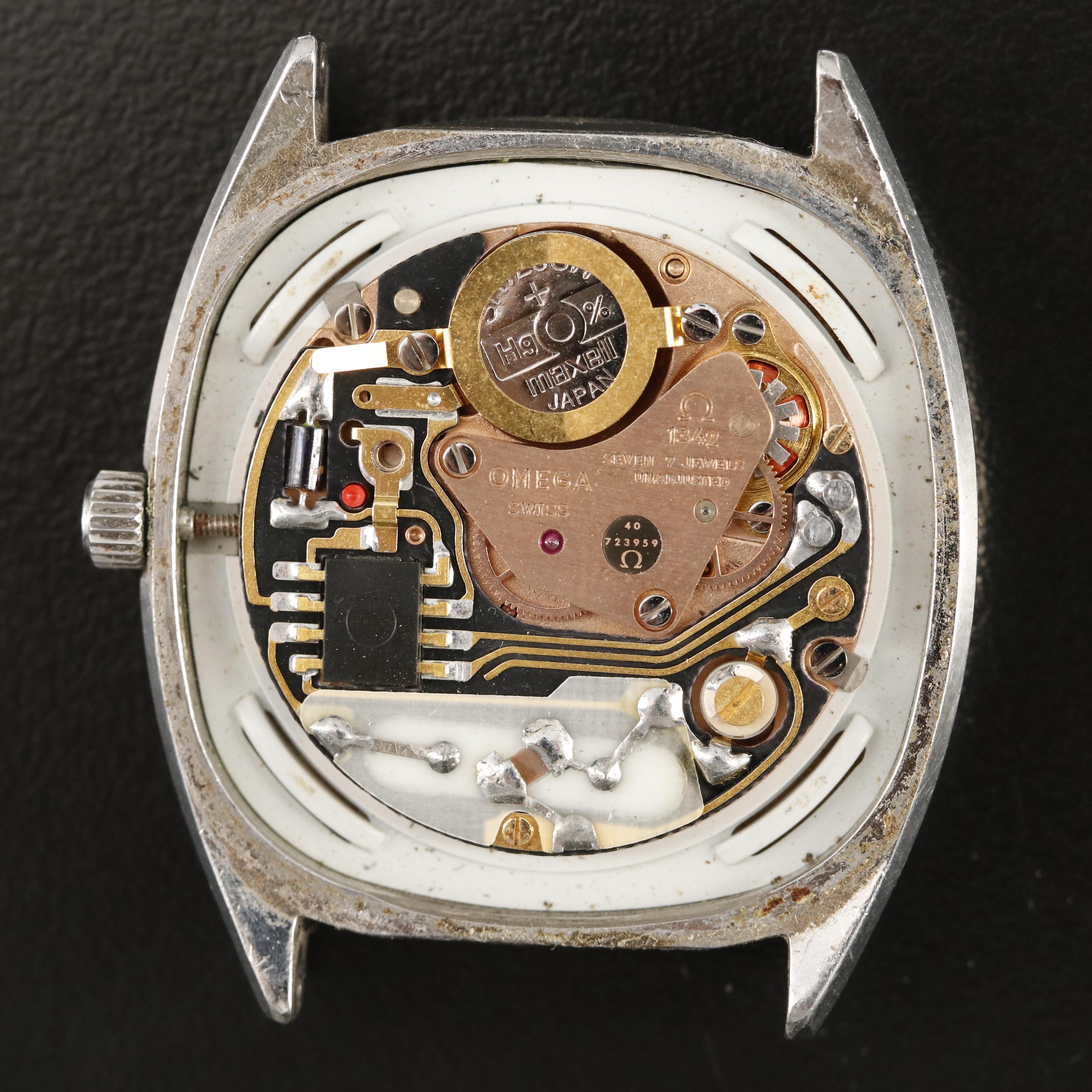 1977 Omega DeVille Quartz Watch