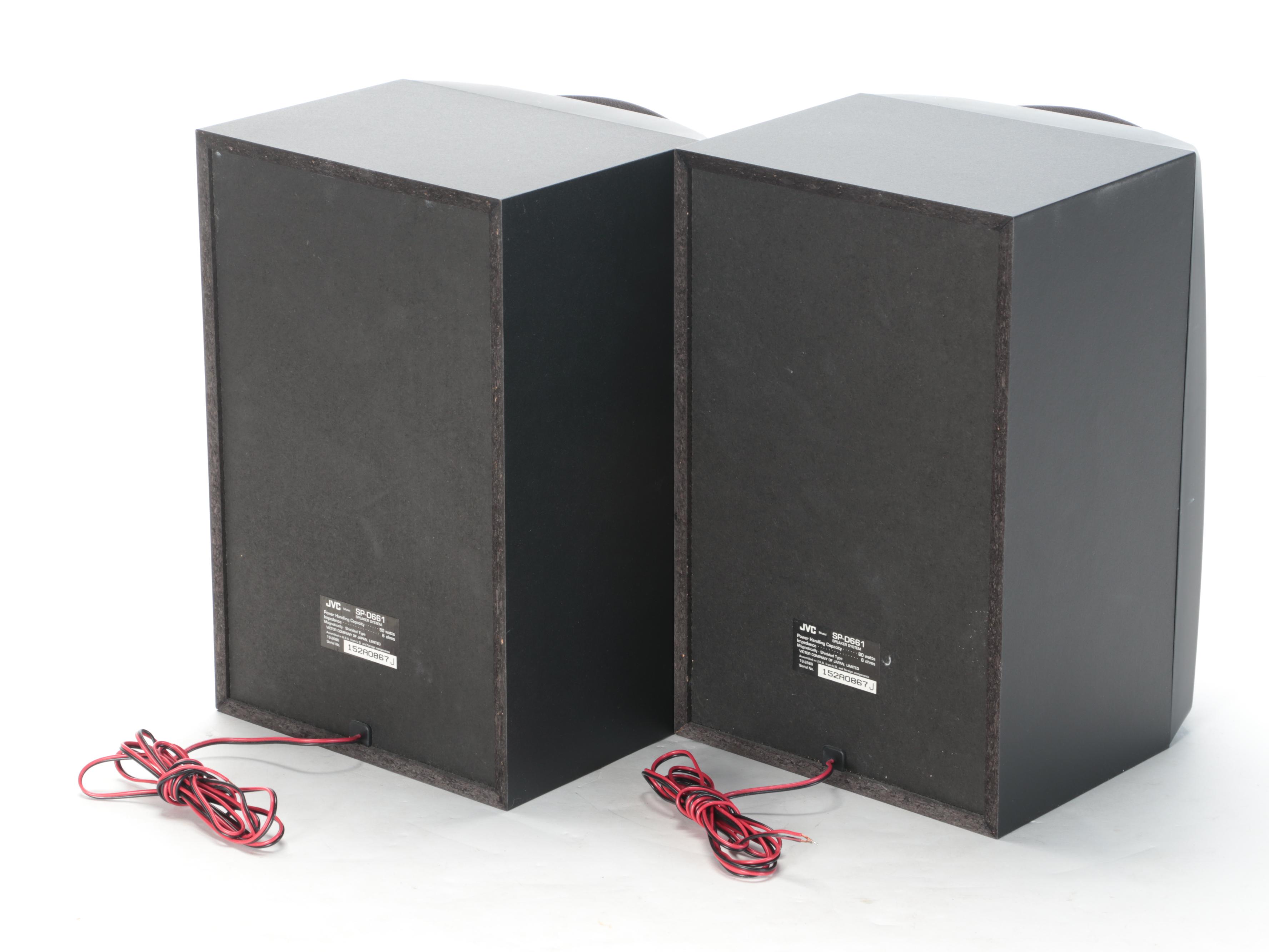 JVC Compact Stereo System With Speakers