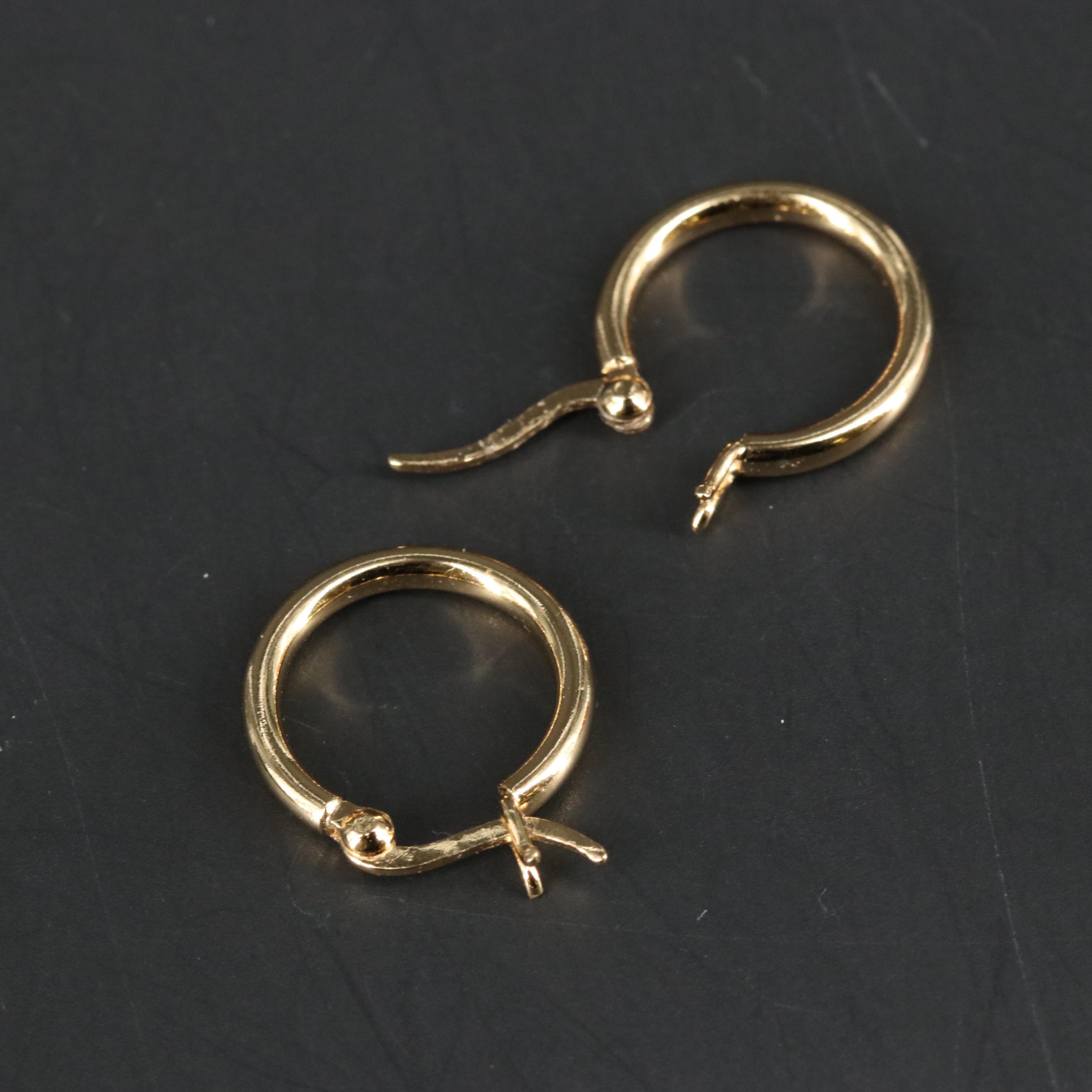Sterling Silver Hoop Earrings