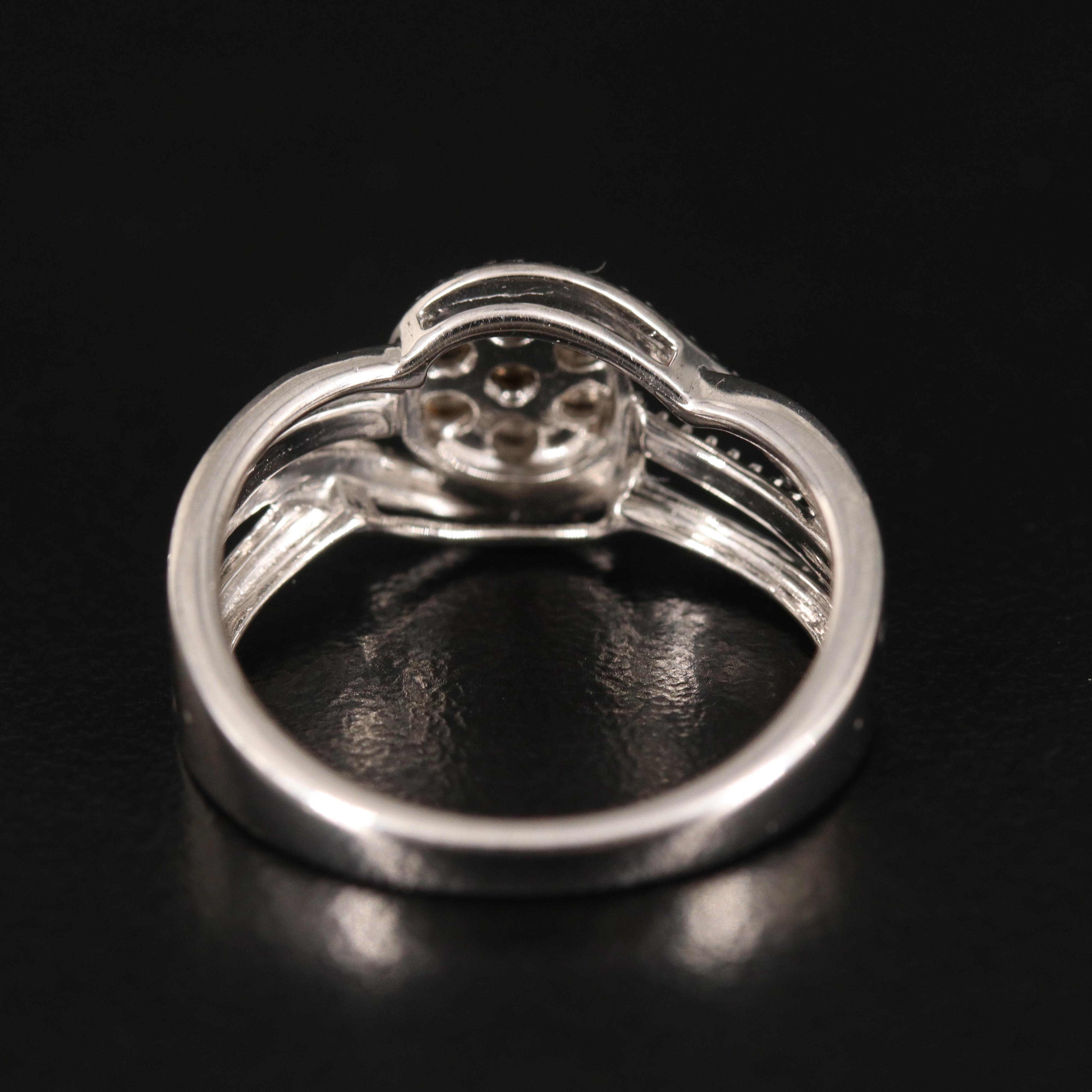 Diamond Ring in Sterling