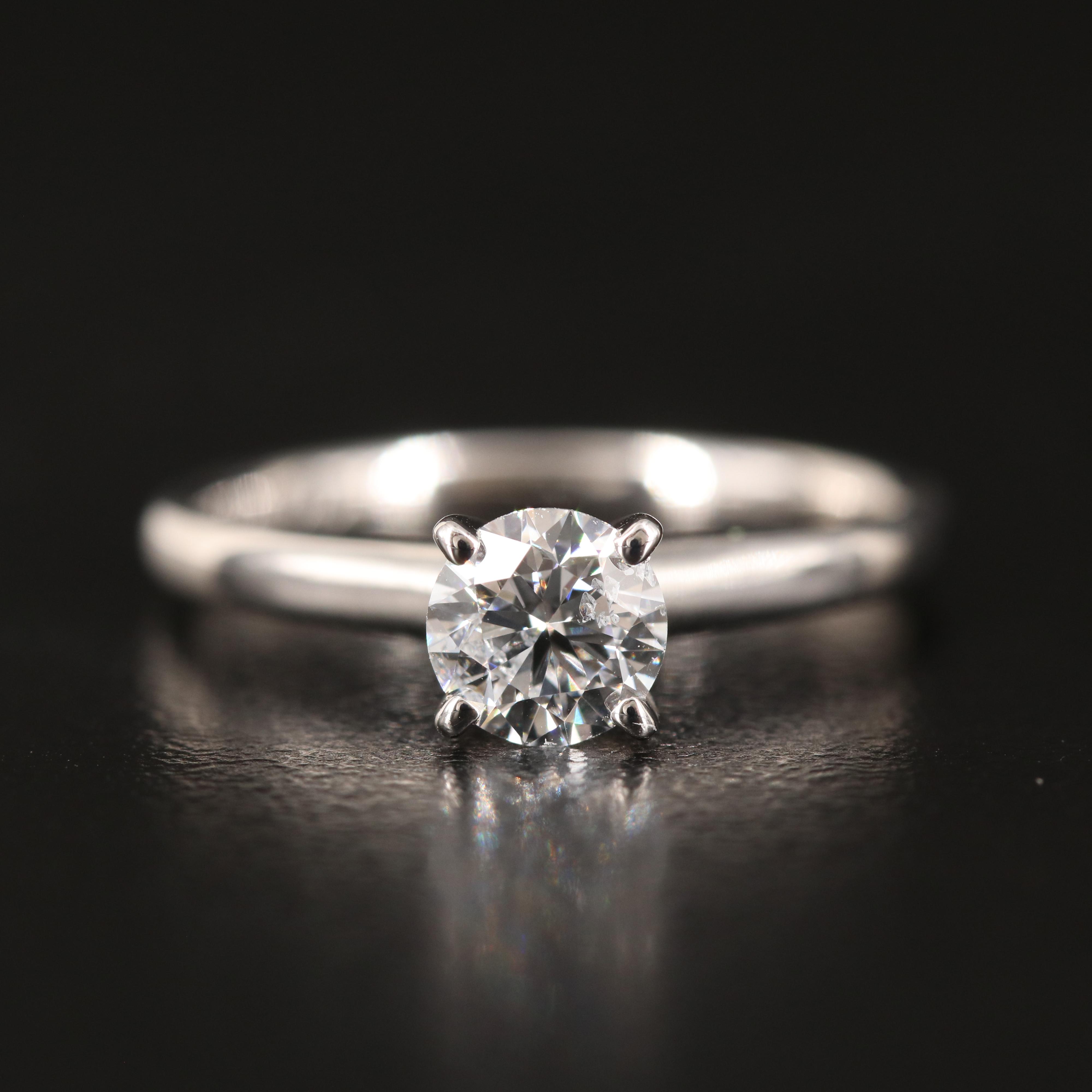14K 0.62 CT Lab Grown Diamond Ring