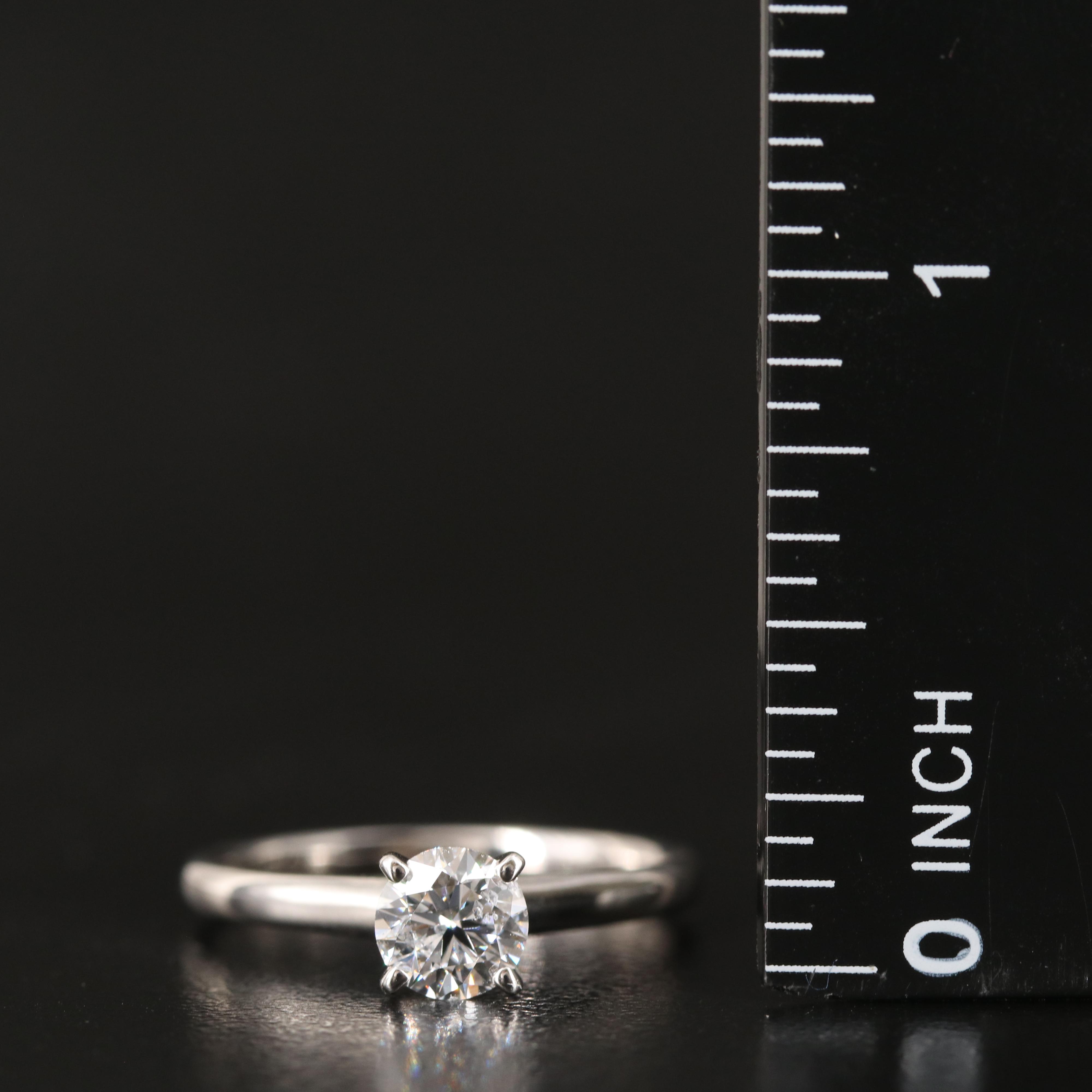 14K 0.62 CT Lab Grown Diamond Ring