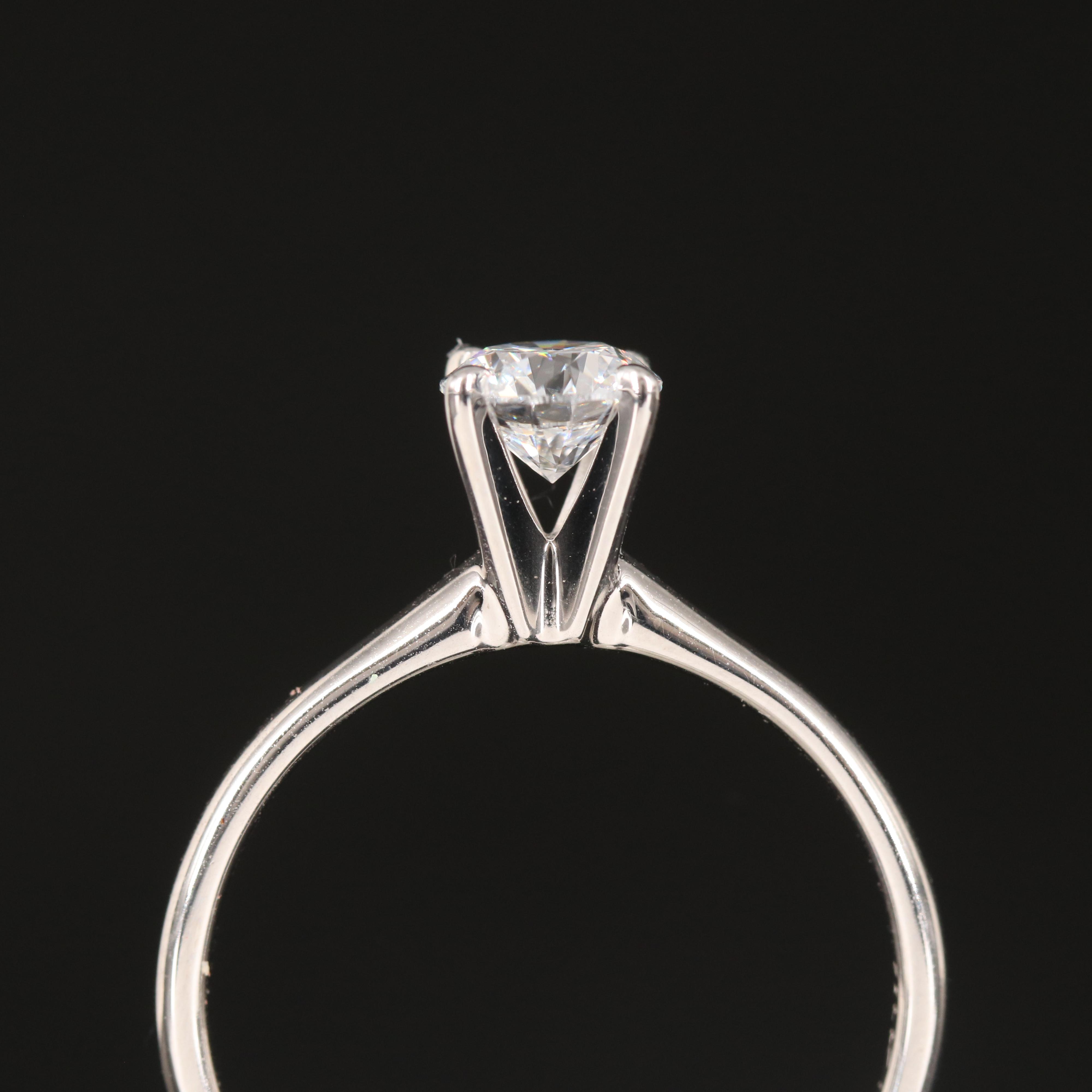 14K 0.62 CT Lab Grown Diamond Ring