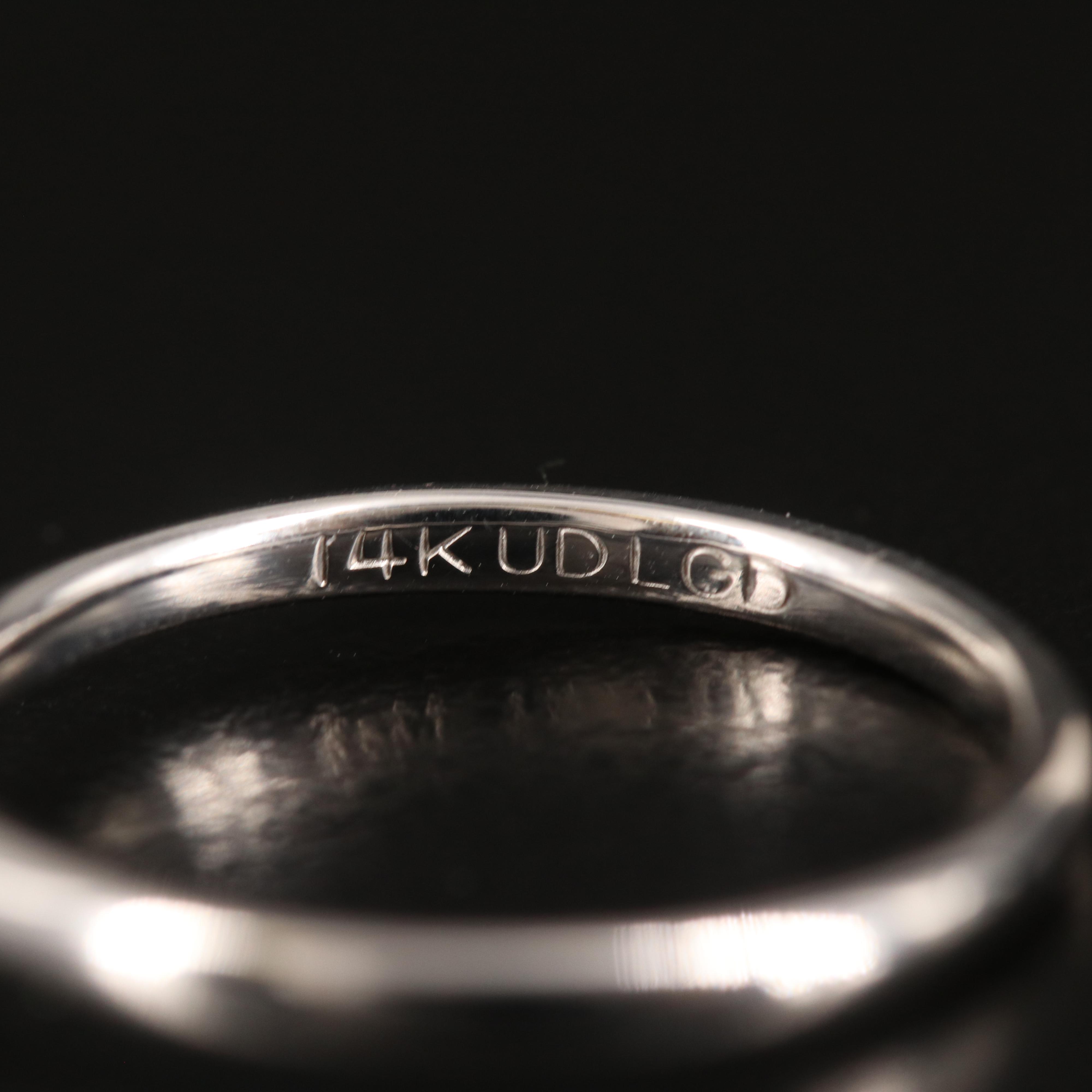 14K 0.62 CT Lab Grown Diamond Ring