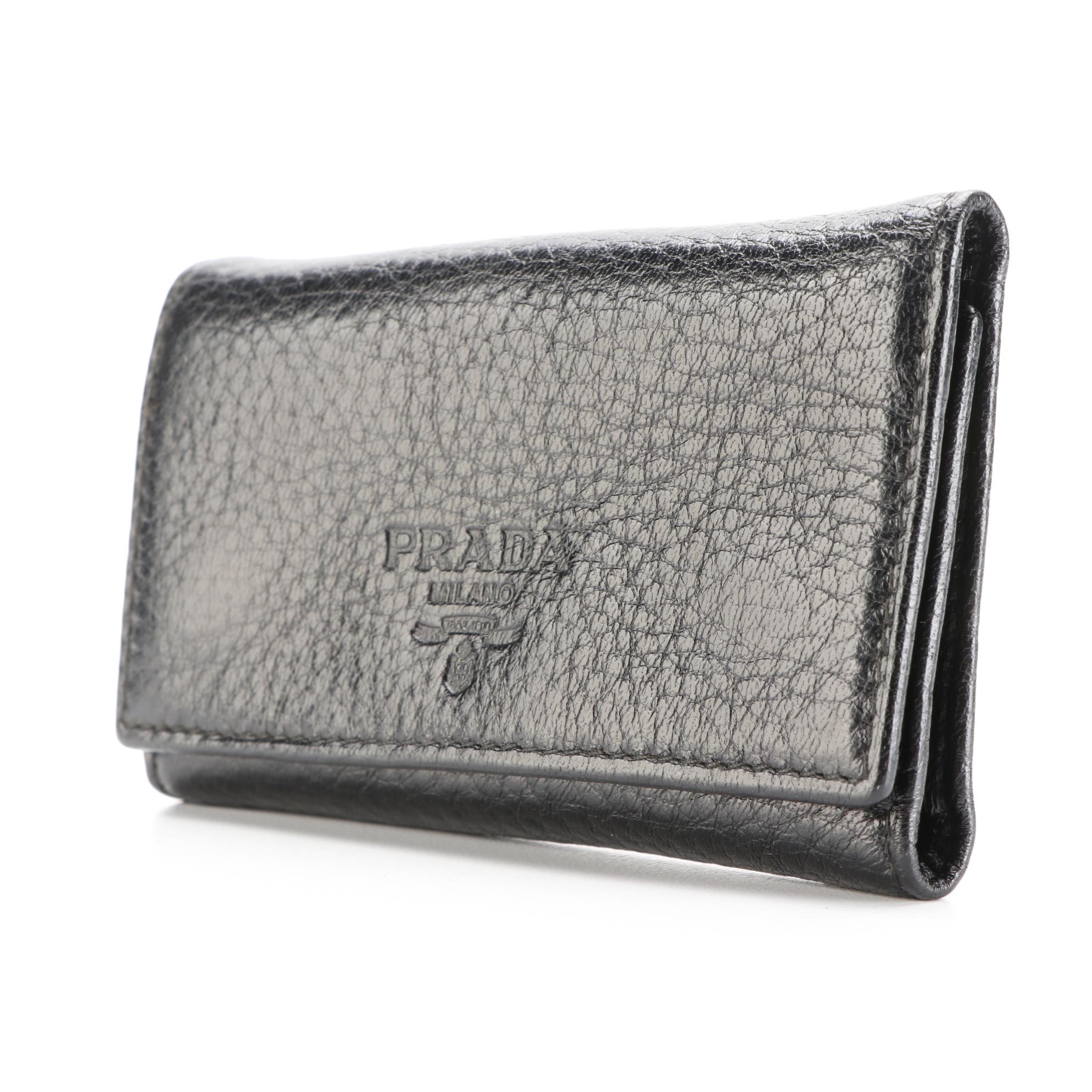 Prada Leather Six-Key Holder Case
