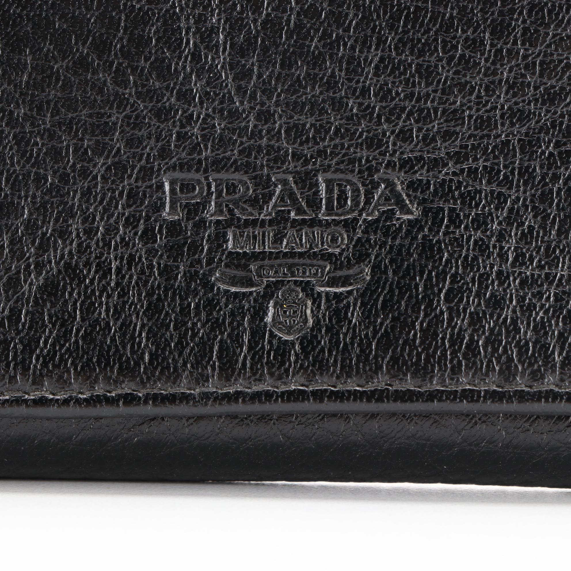 Prada Leather Six-Key Holder Case