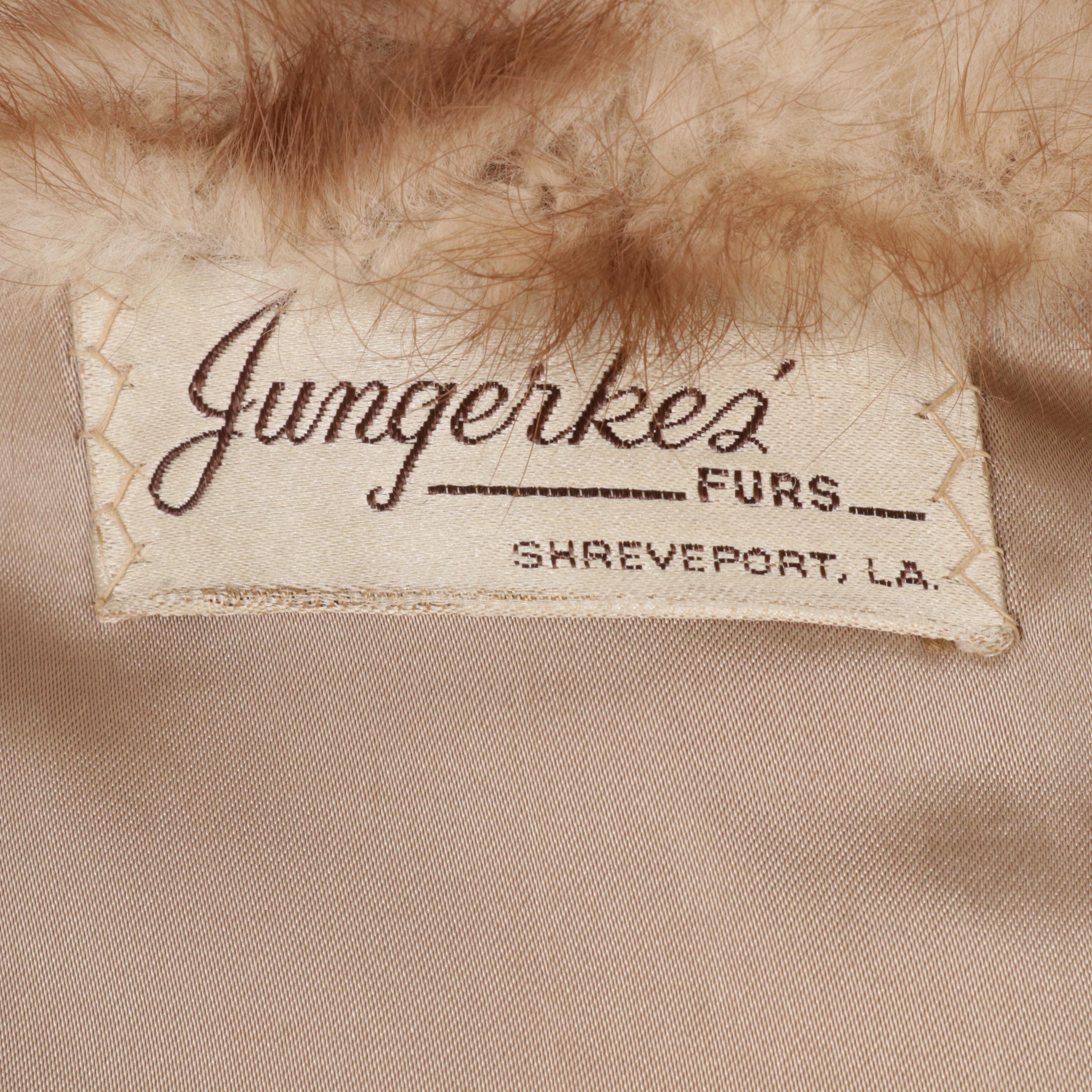 Stone Marten Fur Stroller Coat, Mid to Late 20th Century