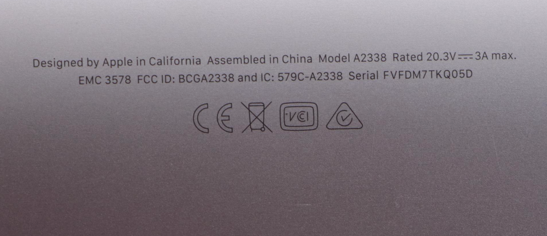 Apple 13.3" Macbook Pro Laptop with Apple M1 Chip